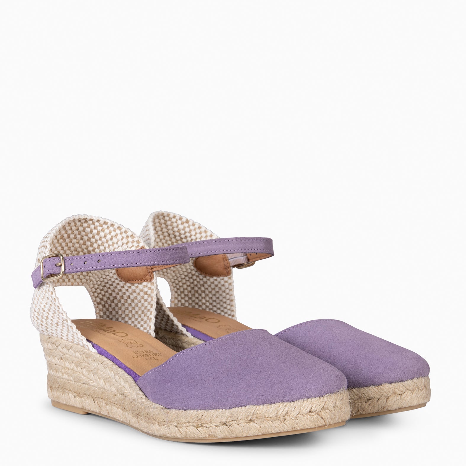 FORNELLS - Cuñas Bajas de Esparto MALVA