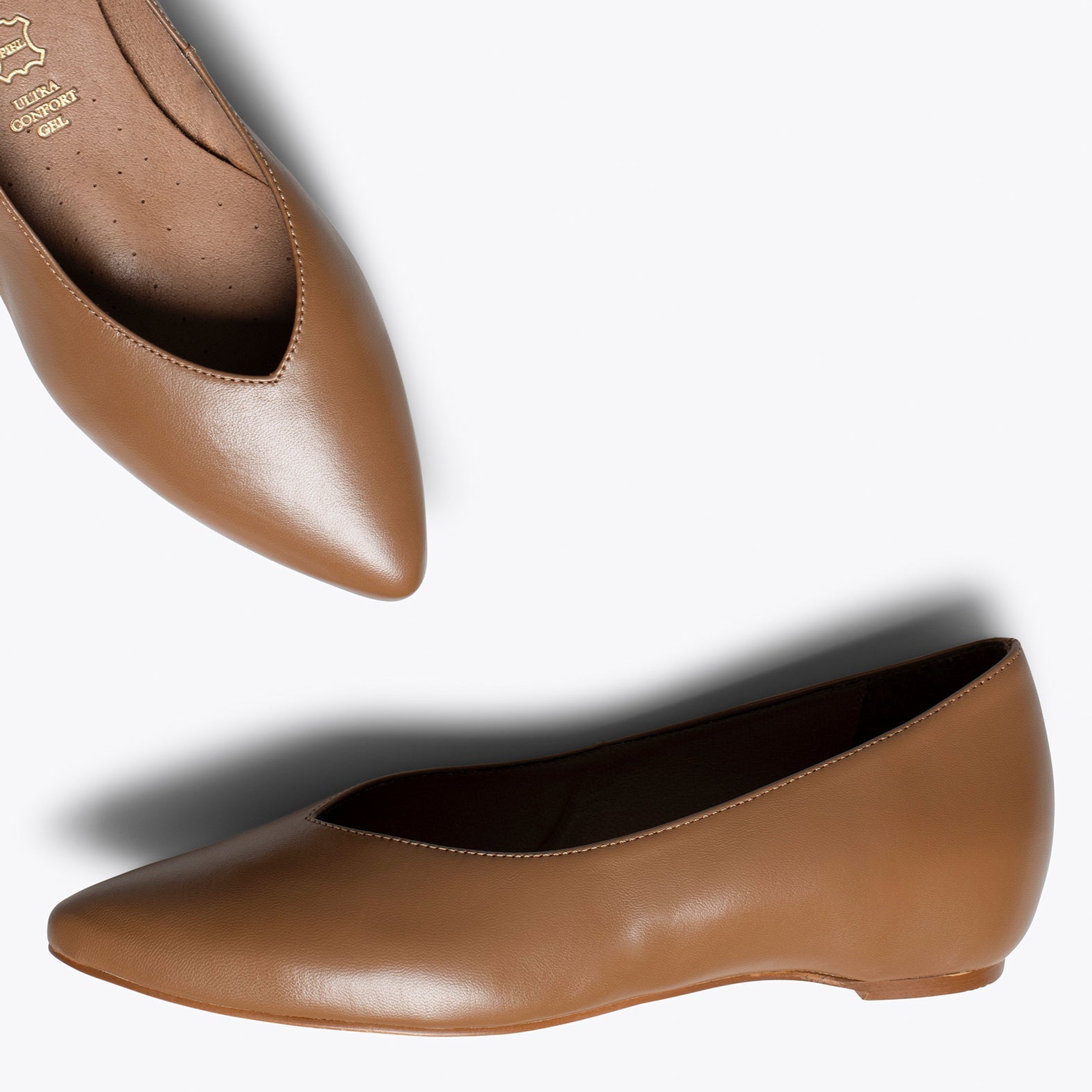 URBAN CUÑA - Zapatos CAMEL con cuña interna