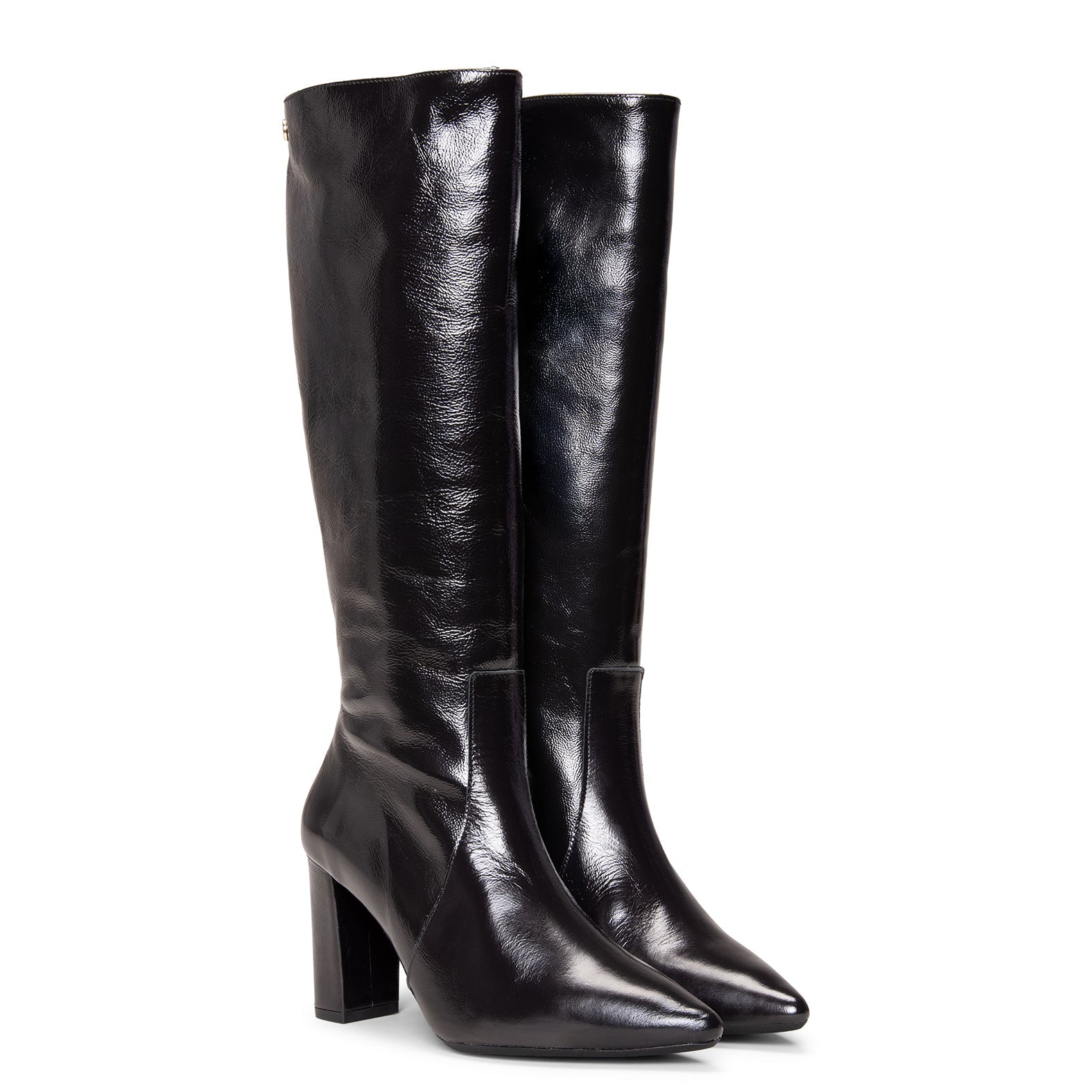 SOHO - Botas de tacón alto NEGRO CHAROL