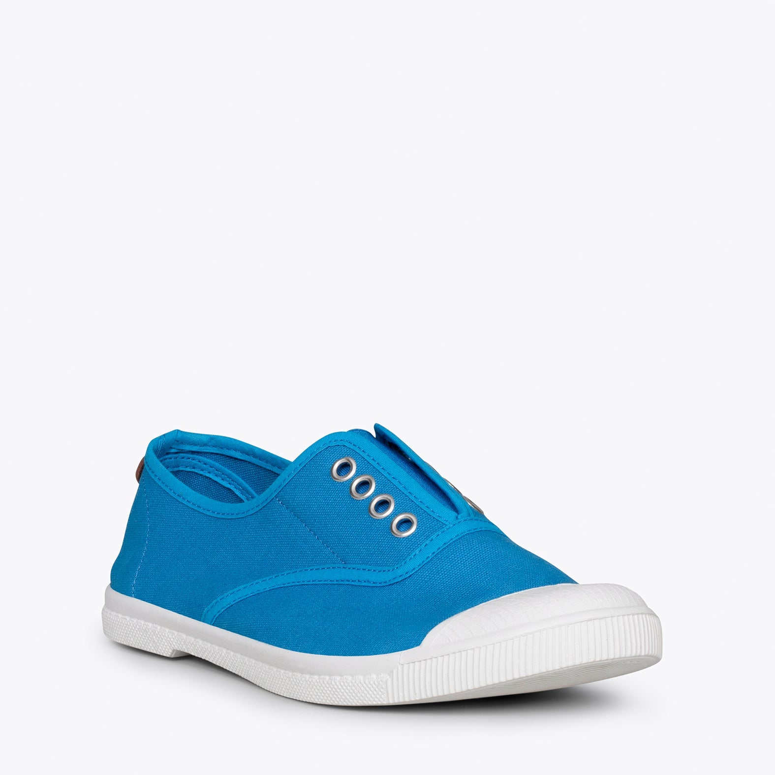 WAY - Zapatillas sin cordones de lona AZULES