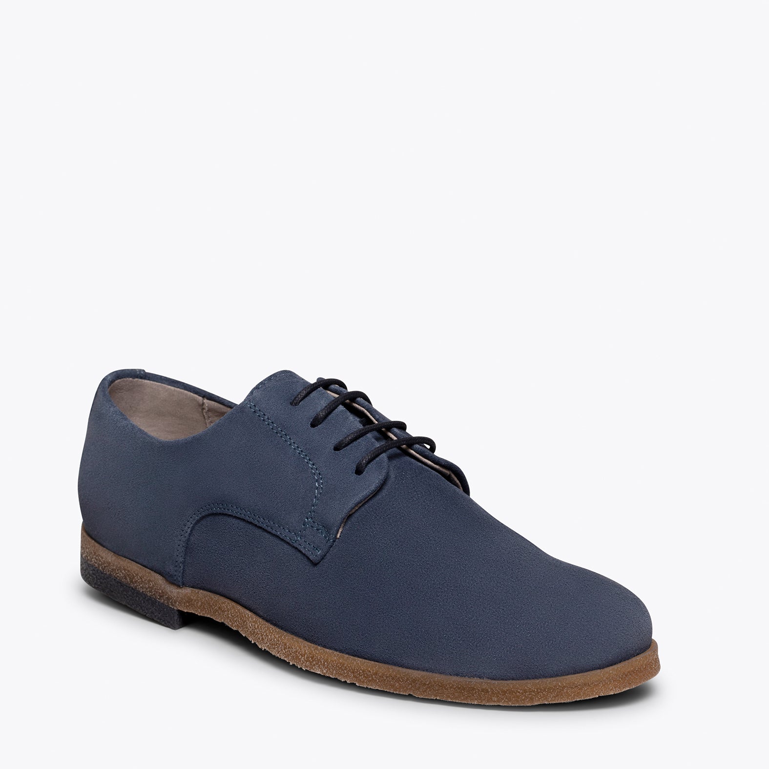 BLUCHER Zapatos para hombre de cordones AZULES