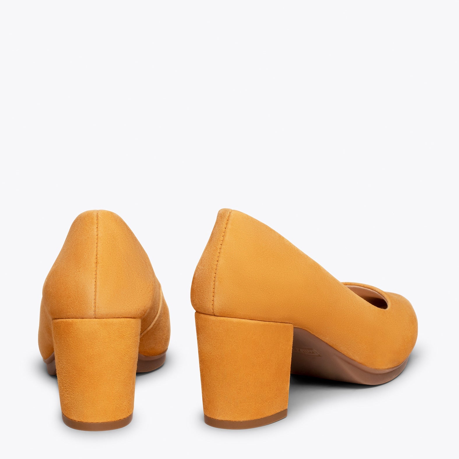 URBAN S Zapatos de tacón medio MOSTAZA