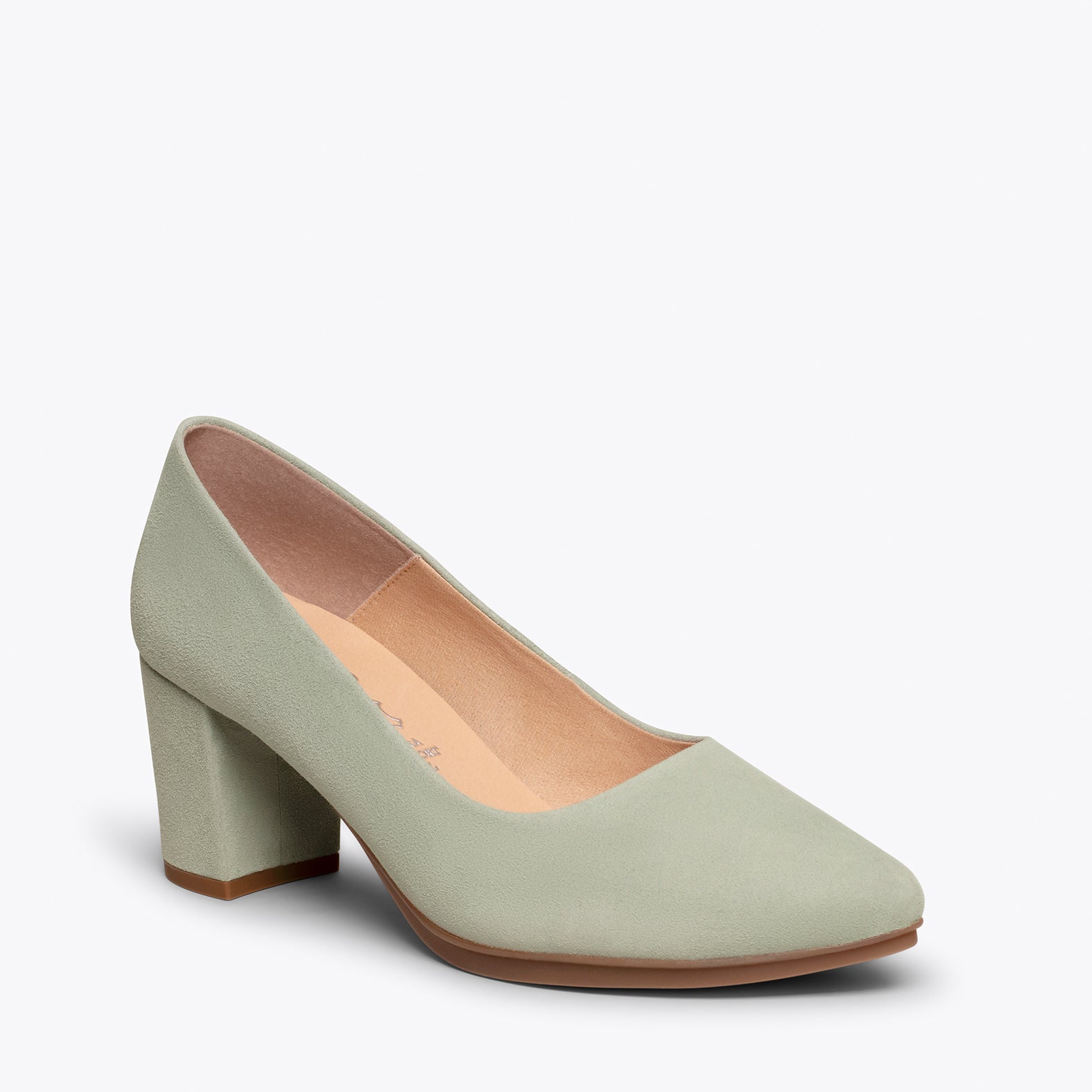 URBAN S - Zapato de tacón medio VERDE MENTA