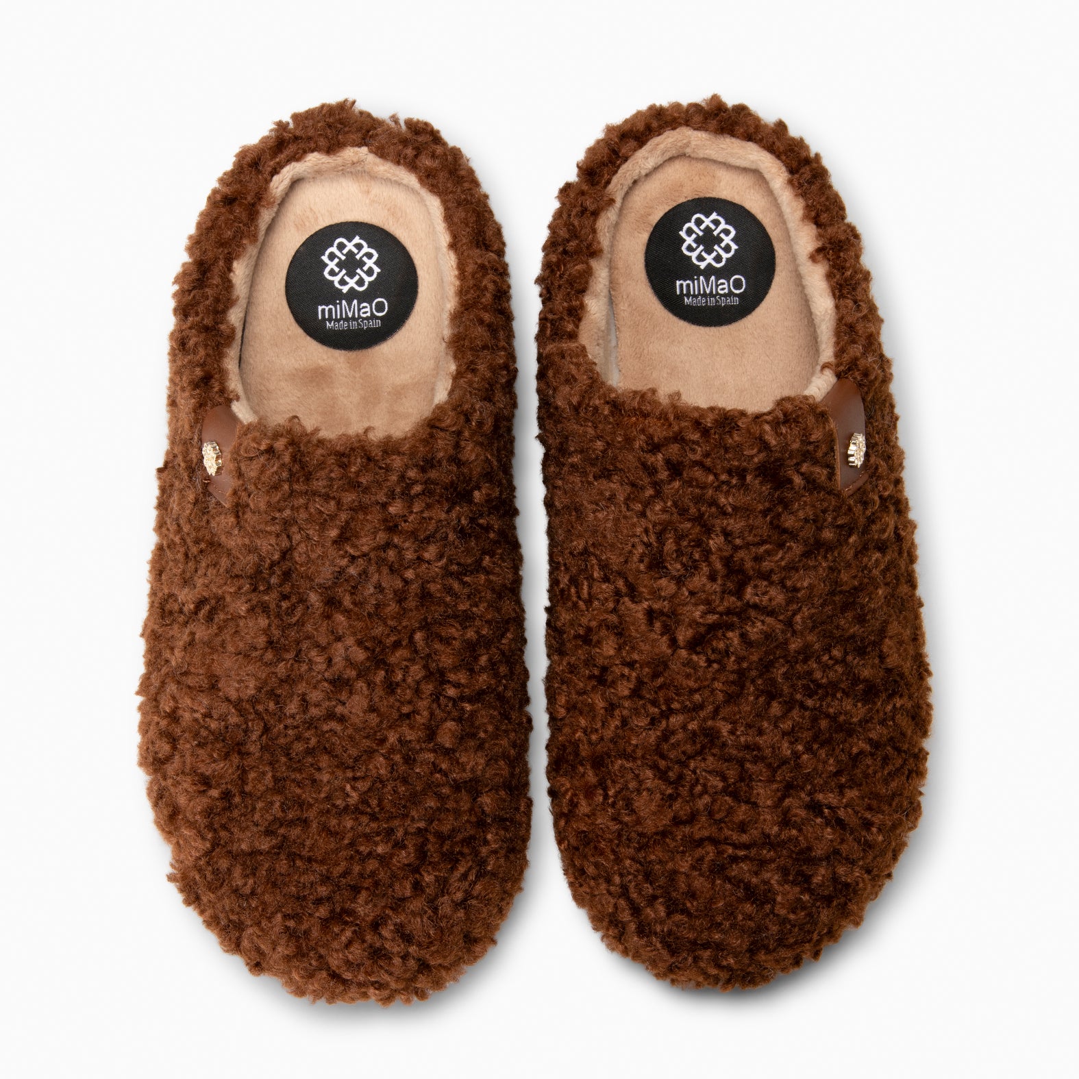 KOMFY DREAMS - Zapatillas de estar por casa ultra suaves MARRON