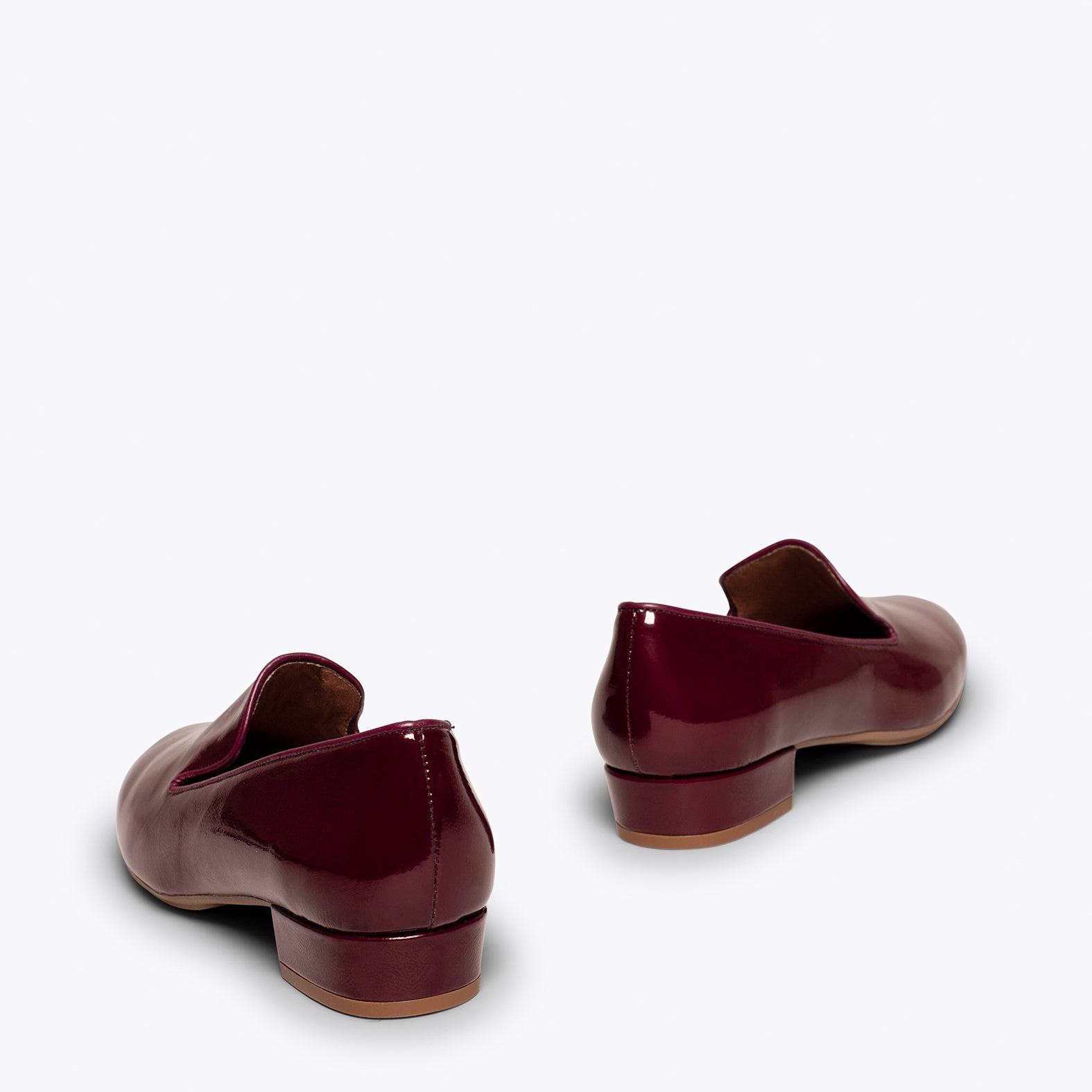OPERA Loafer de mujer Burdeos de charol