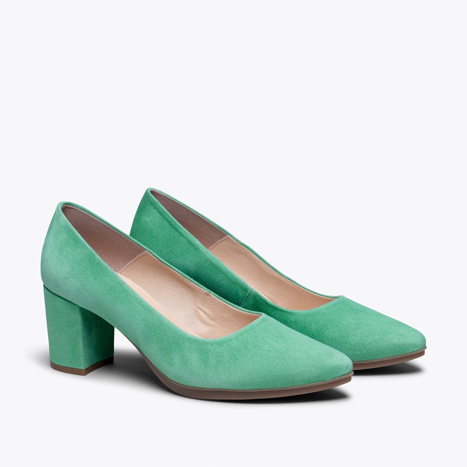 URBAN S - Zapato de tacón medio VERDE