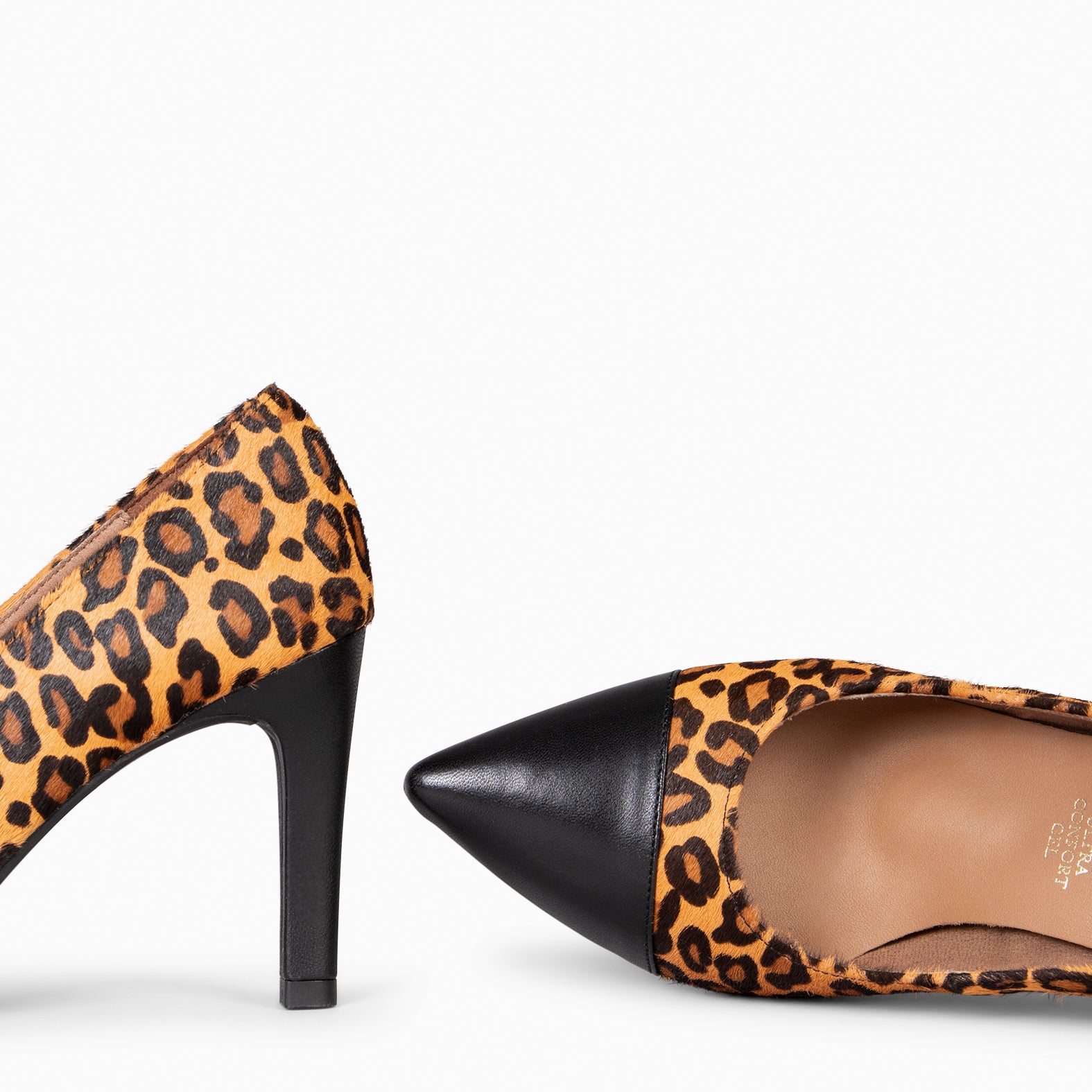 GLAM WILD - Zapatos de tacón alto animal print NEGRO LEOPARDO
