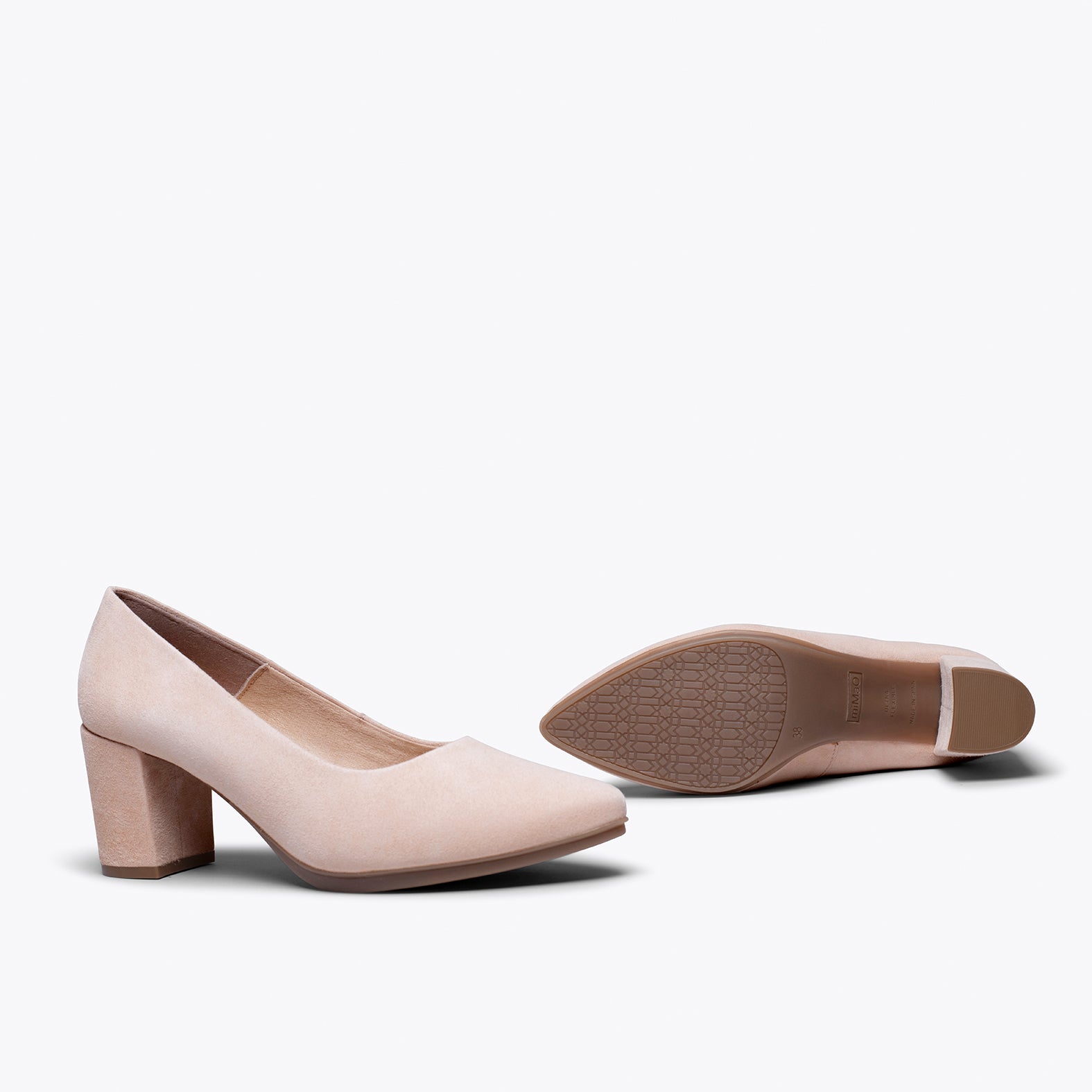 URBAN S - Zapato de tacón medio NUDE