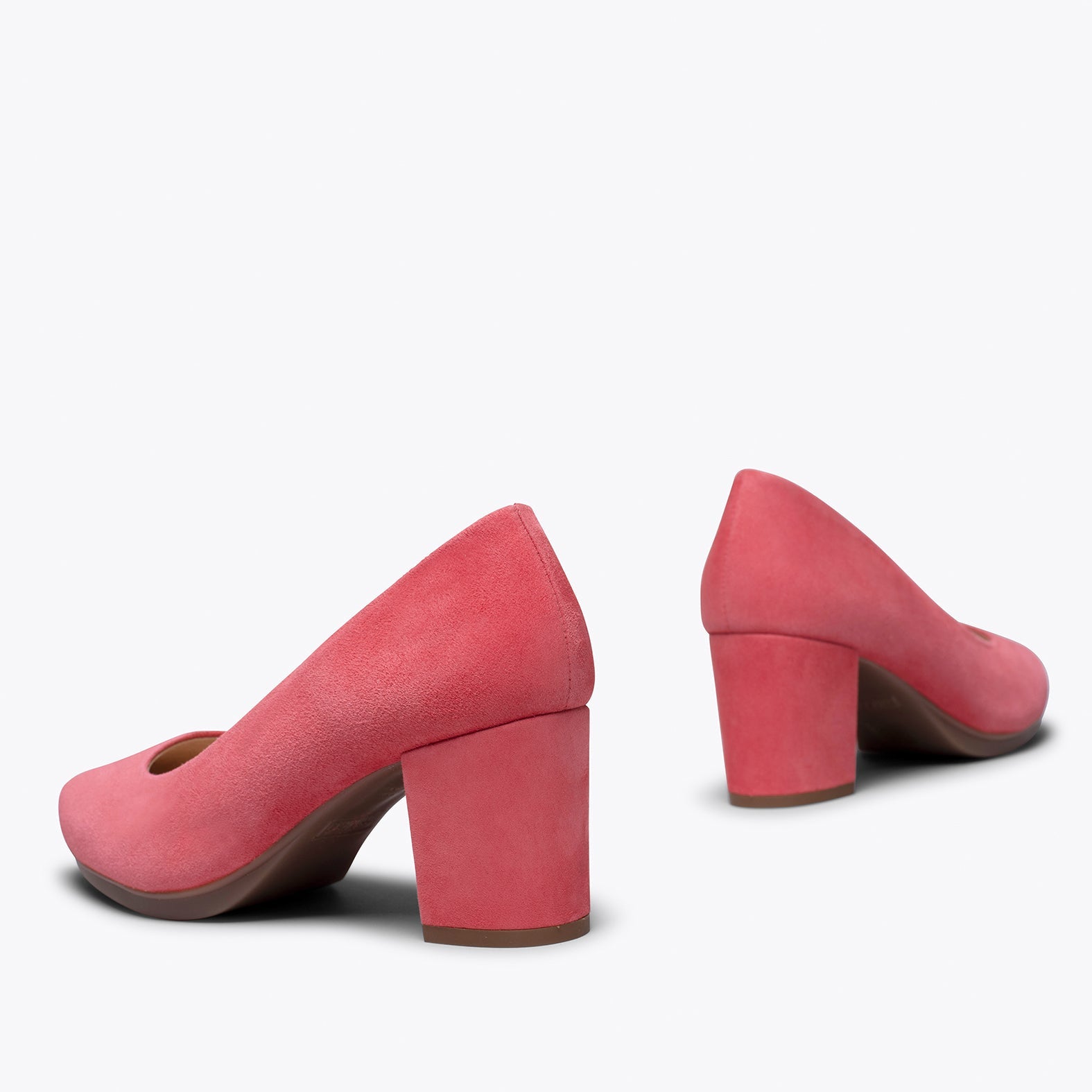 URBAN S - Zapato de tacón medio ROSA CORAL