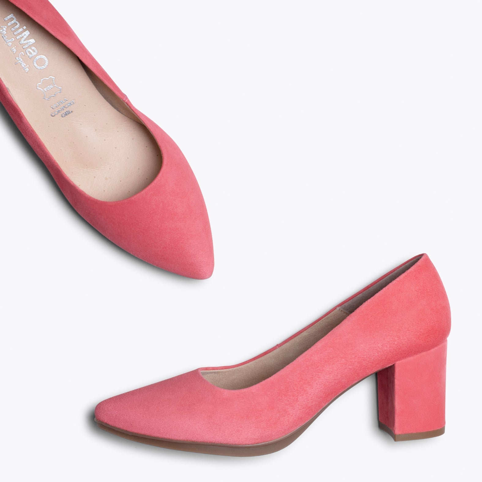 URBAN S - Zapato de tacón medio ROSA CORAL