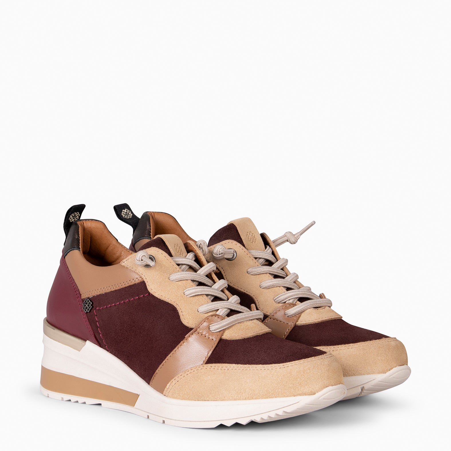 ALBI – Zapatillas deportivas GRANATE