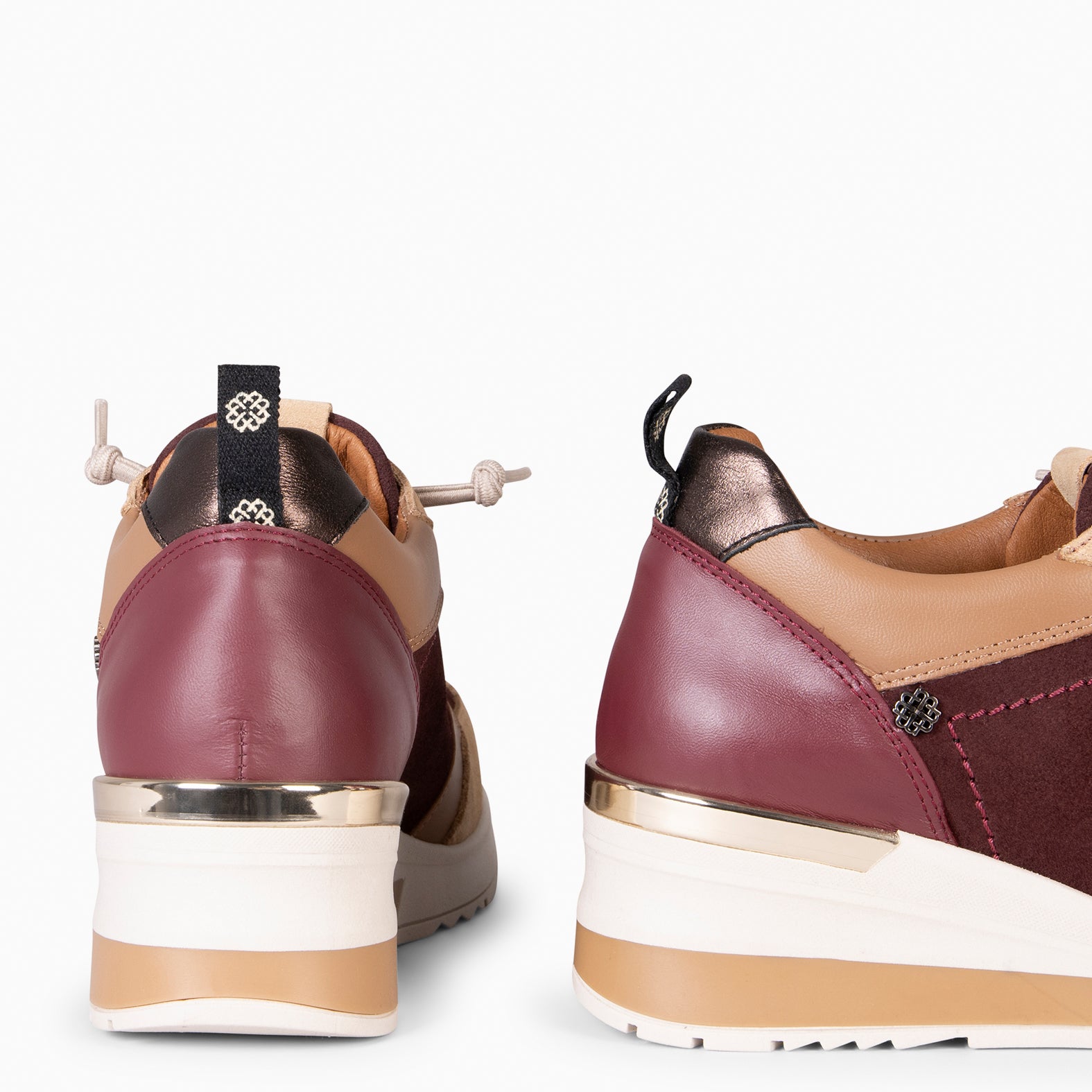 ALBI – Zapatillas deportivas GRANATE