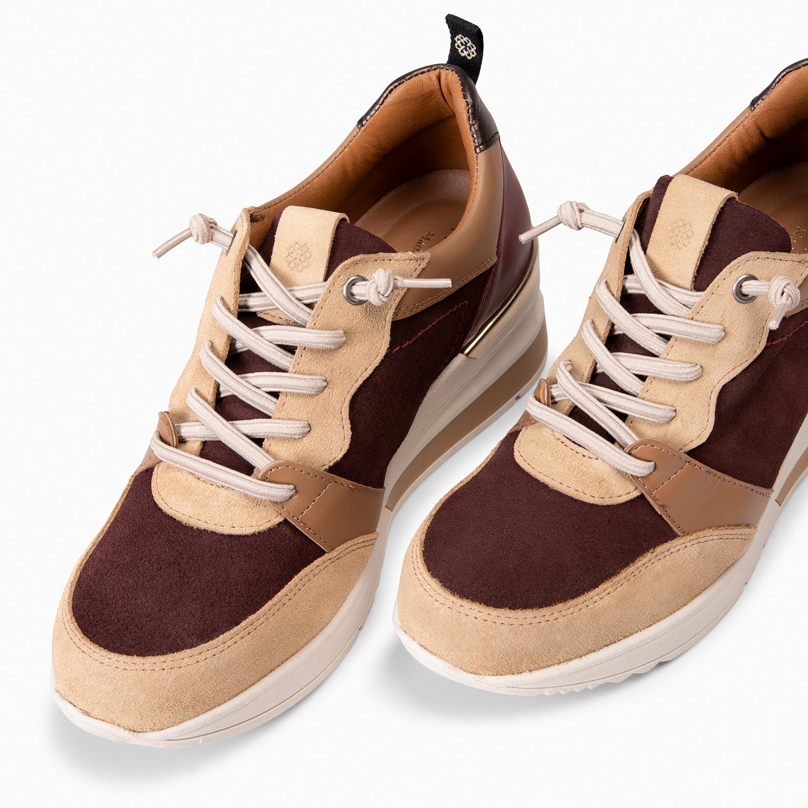 ALBI – Zapatillas deportivas GRANATE
