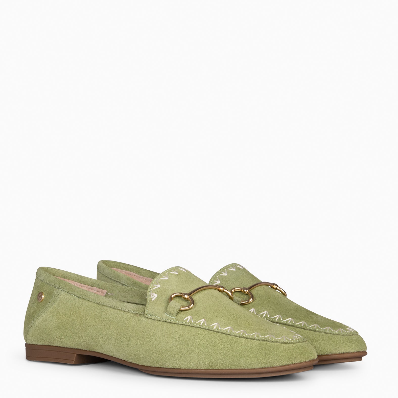 BLAKE - MOCASINES DE SERRAJE VERDE