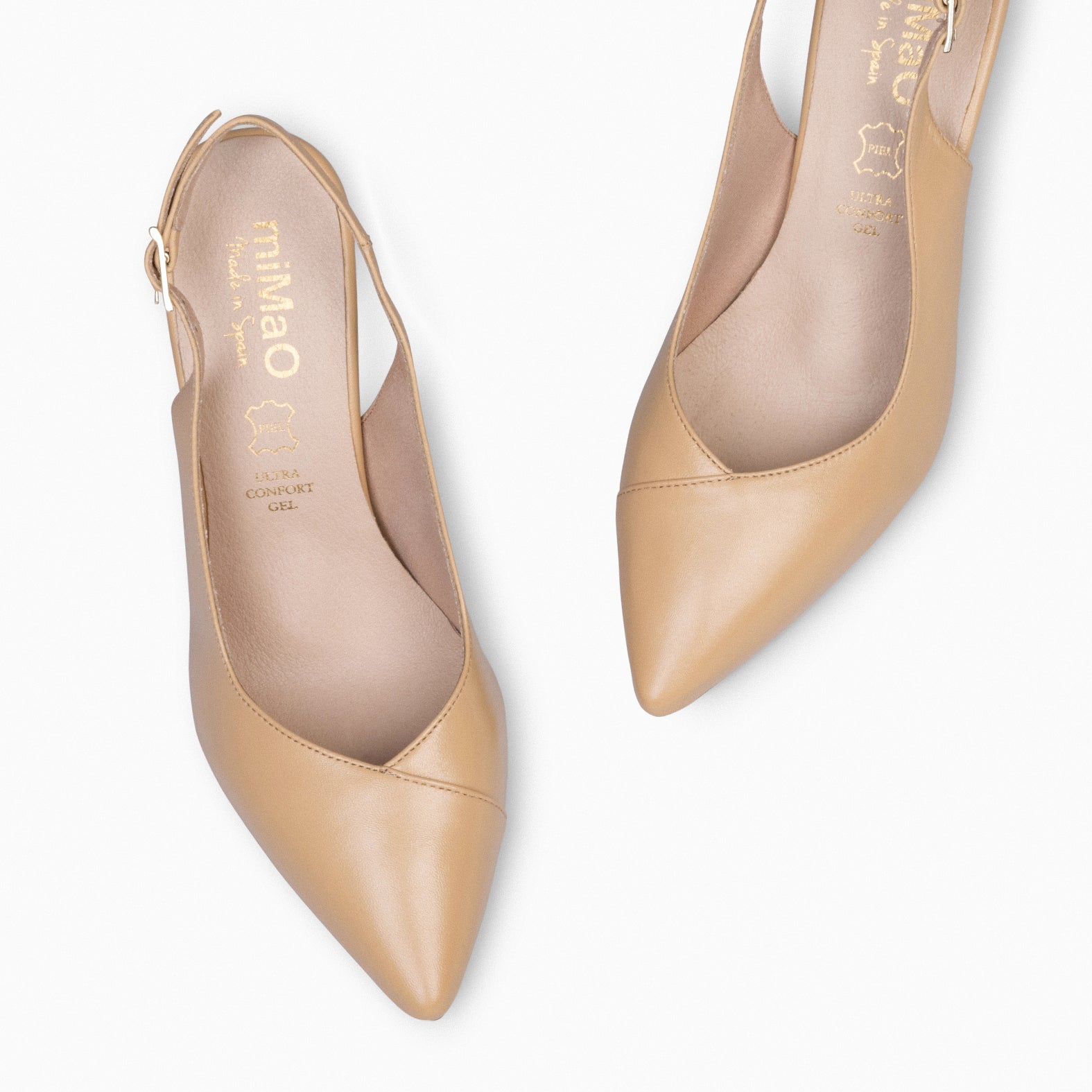 GLAM DESTALONADO - Zapatos de tacón destalonados de napa CHERISH