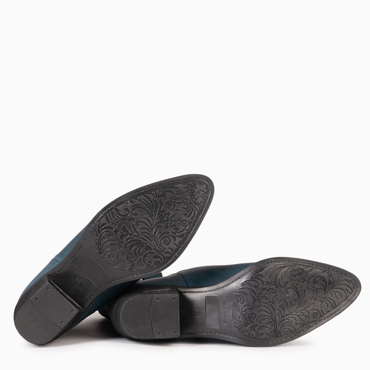 UTAH - Botas Cowboy bordado AZUL