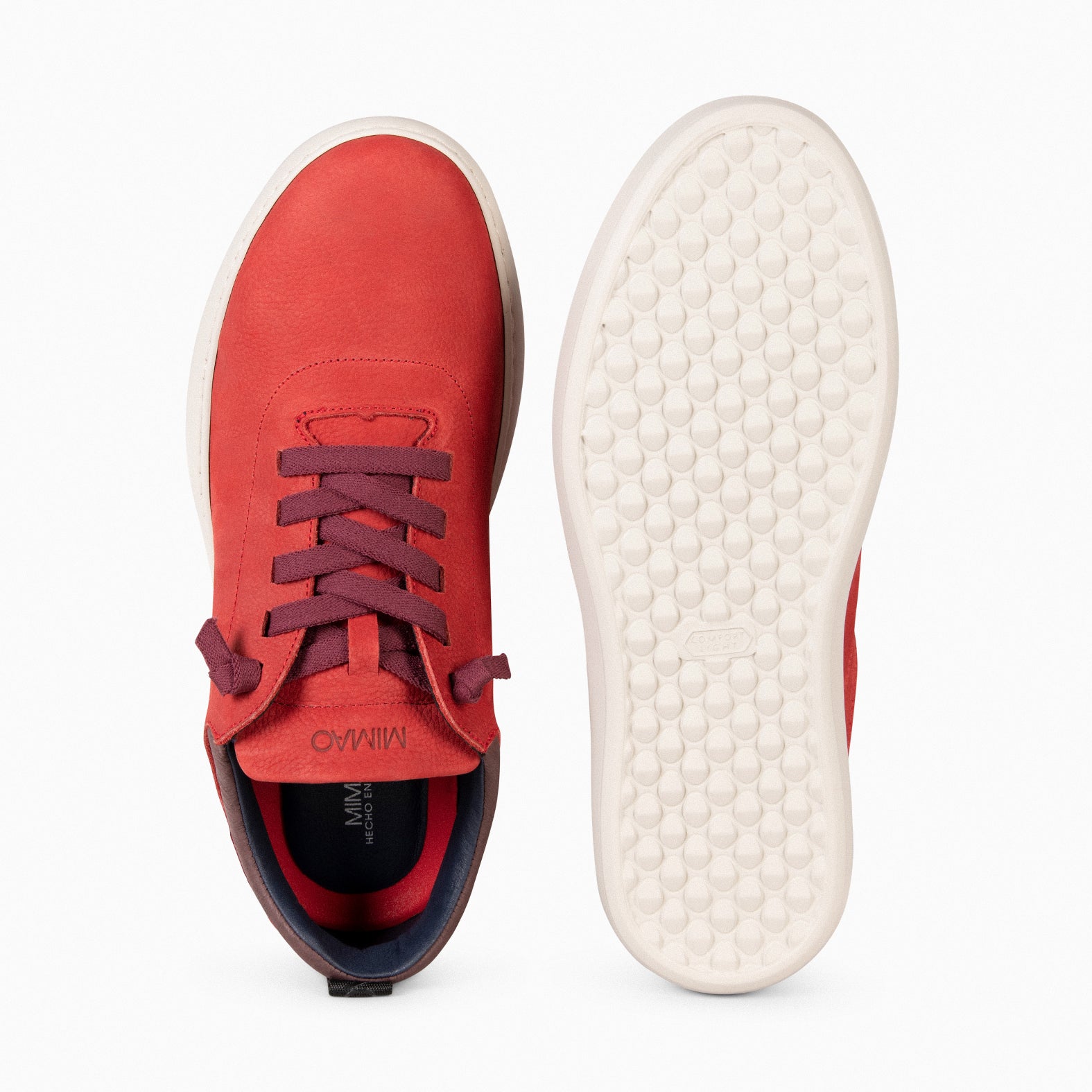 TOLOSA – Zapato de hombre casual ROJO