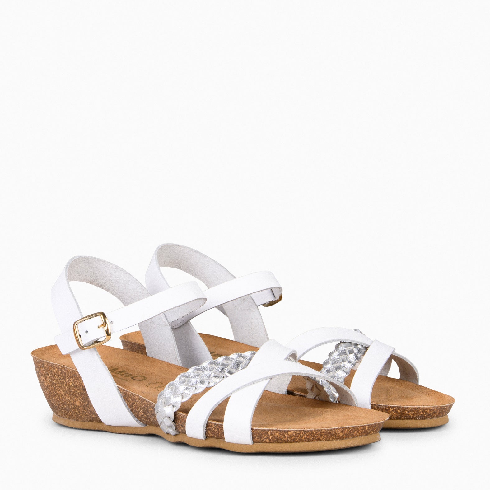 CALATEA - Sandalias BIO de mujer BLANCO