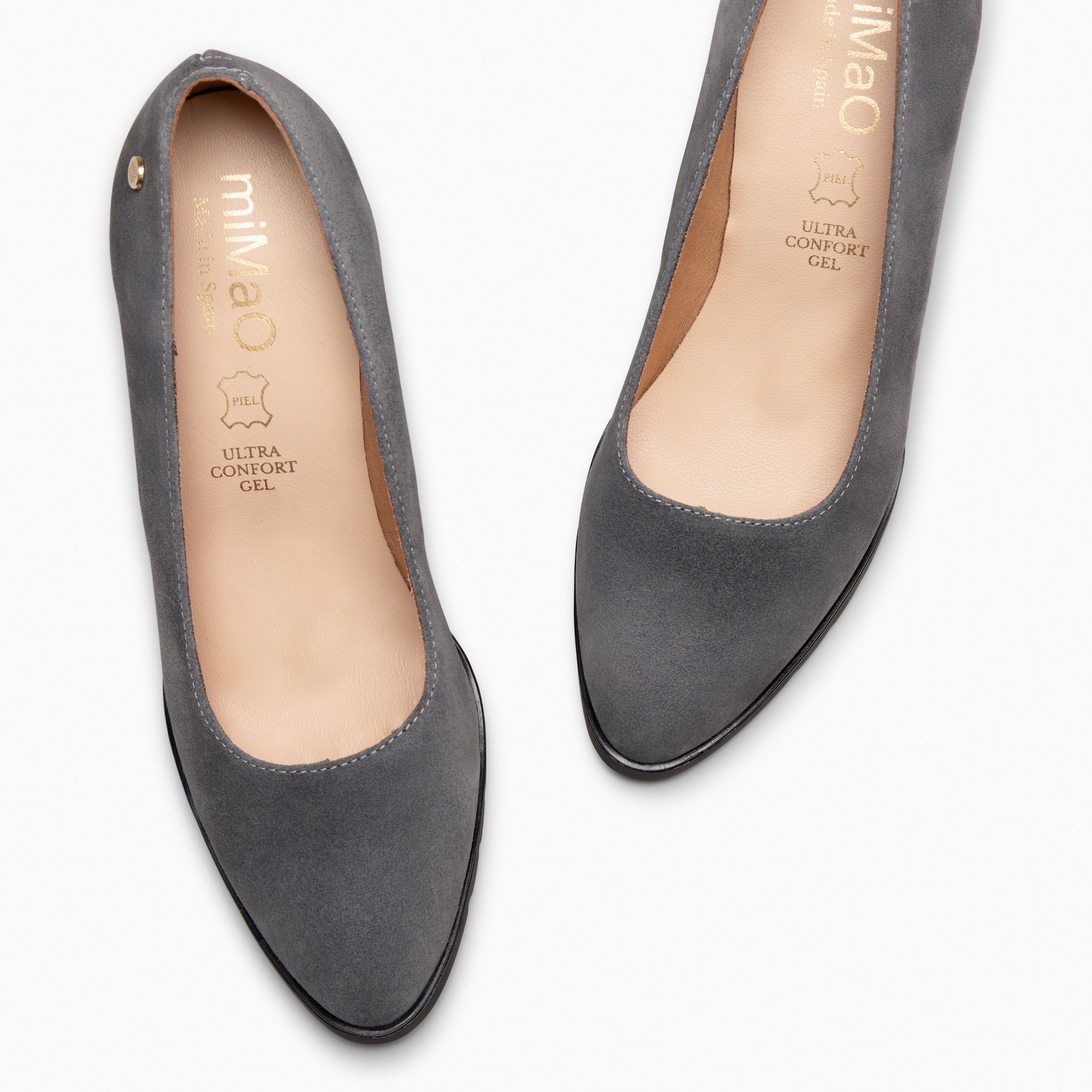 URBAN TREND - Salones casual de serraje GRIS