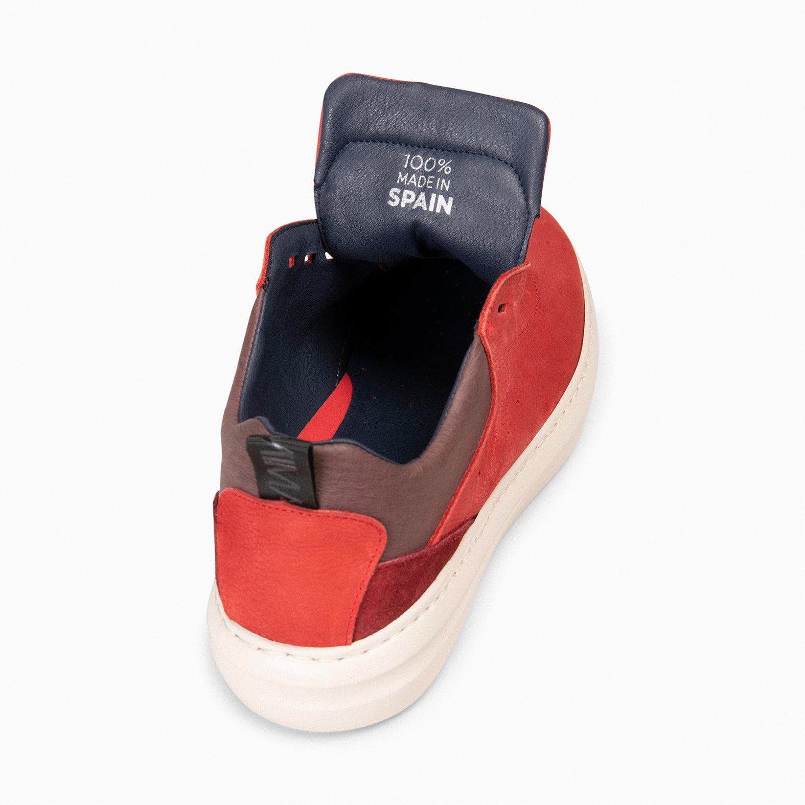 TOLOSA – Zapato de hombre casual ROJO
