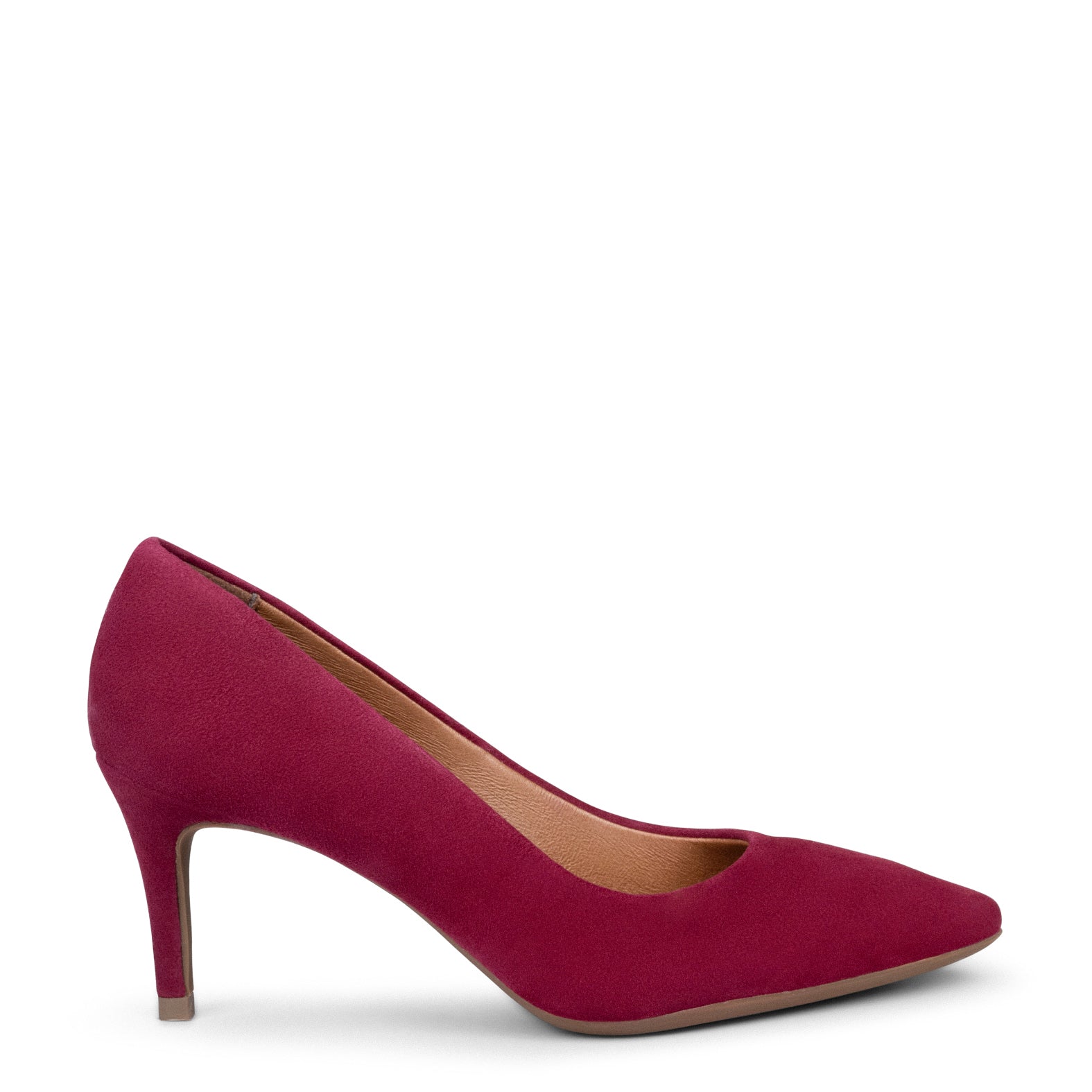STILETTO - Zapatos de tacón de aguja en GRANATE