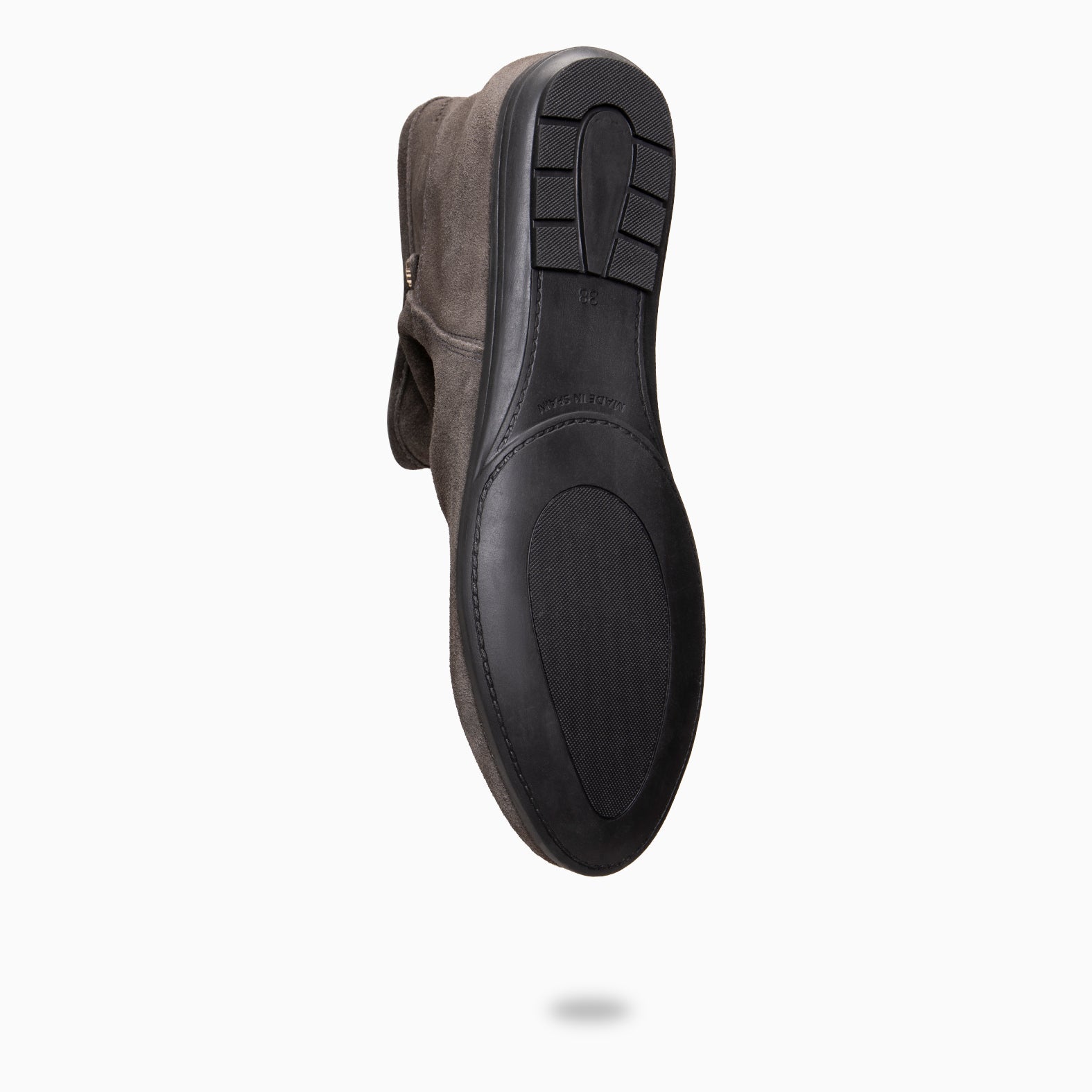 CHESS - Botines de ante con caña fruncida GRIS
