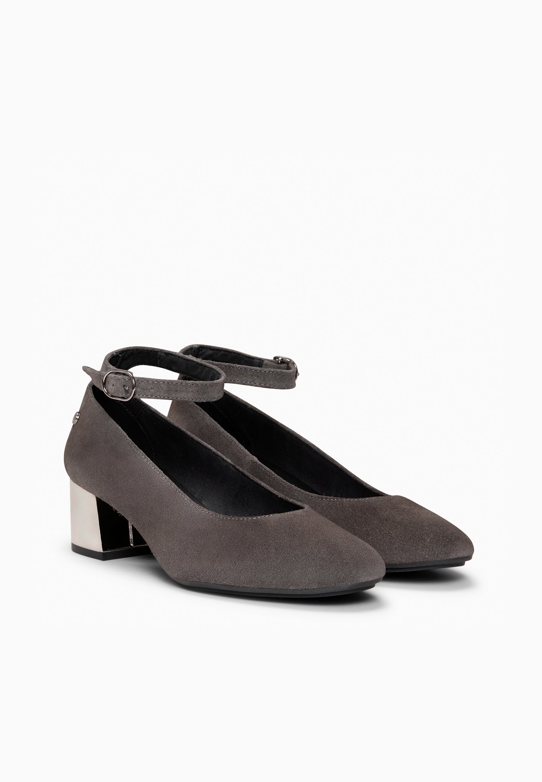 URBAN STAR - Zapato de tacón medio GRIS