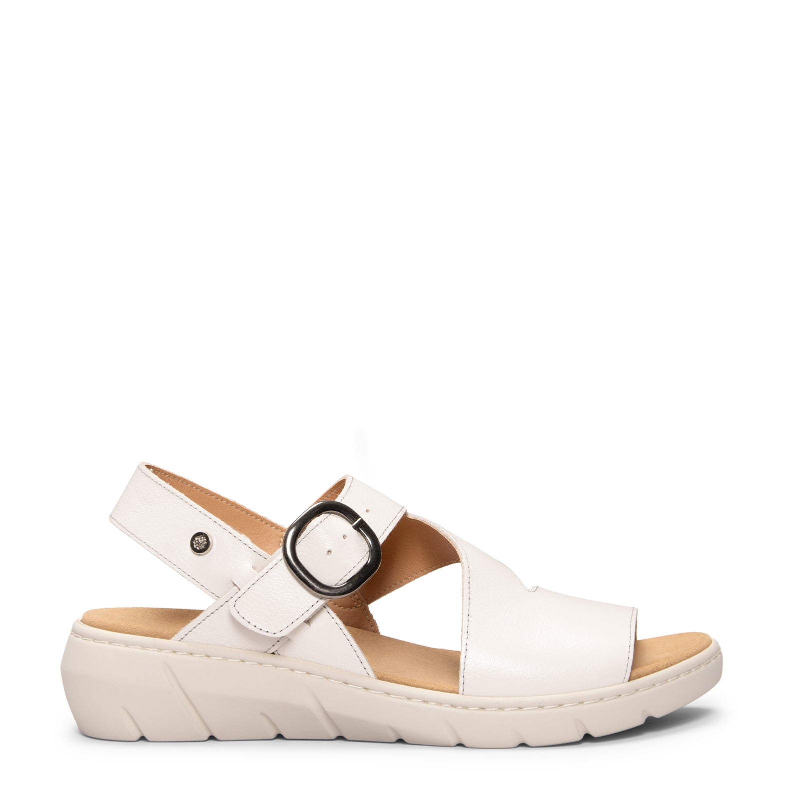 NATURA – Sandalias con plantilla Extraíble HUESO
