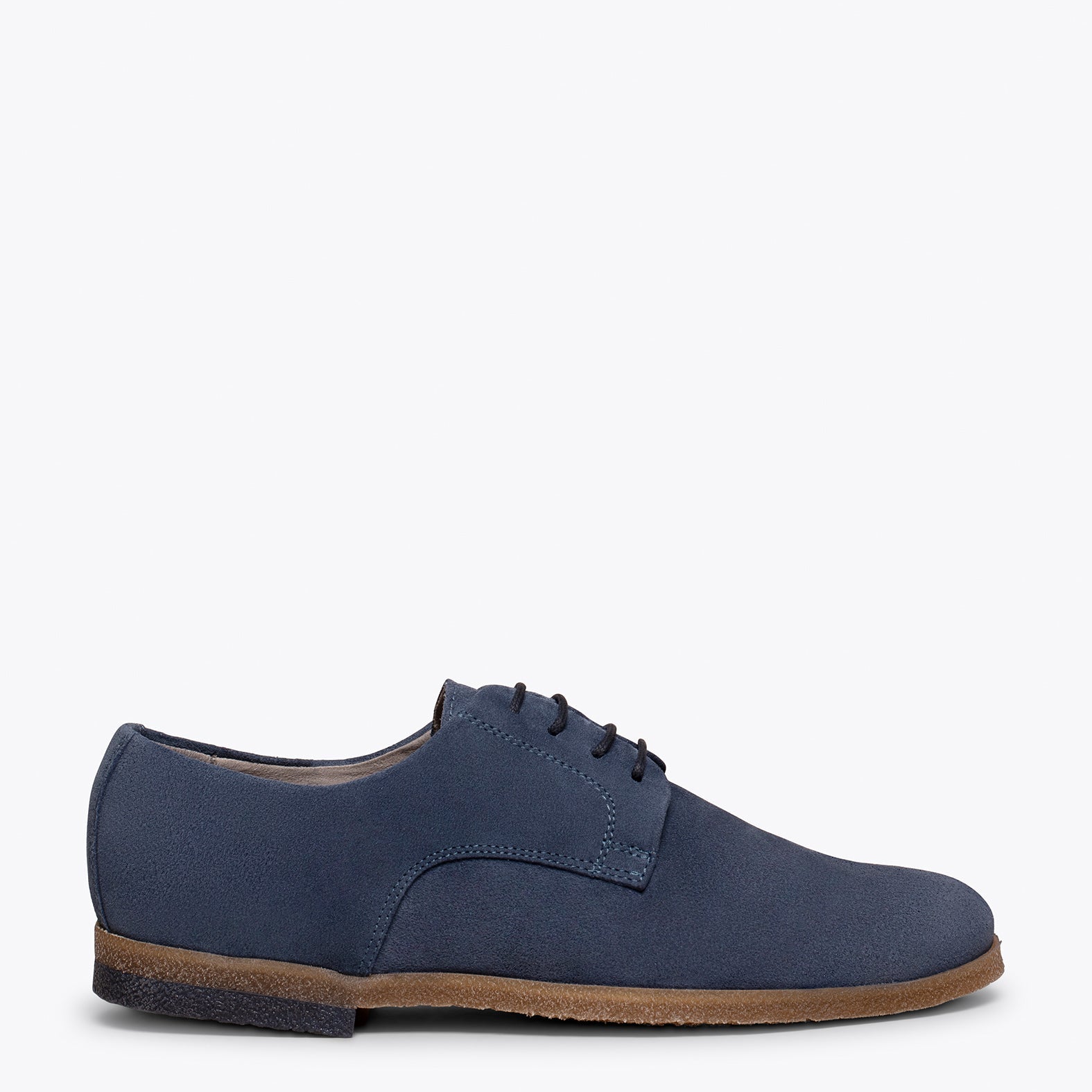 BLUCHER Zapatos para hombre de cordones AZULES