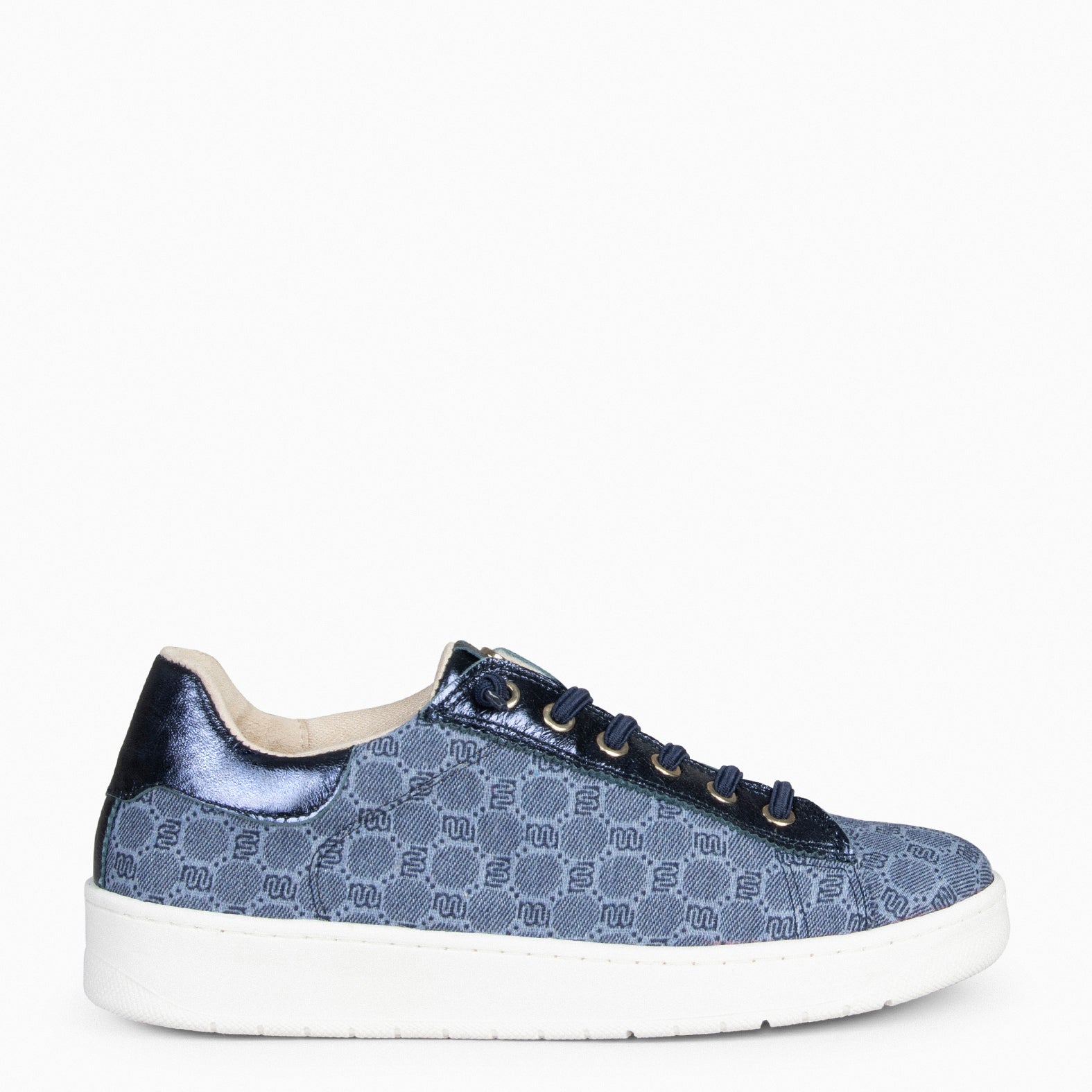 TOULOUSE - Zapatillas cordones elásticos JEANS