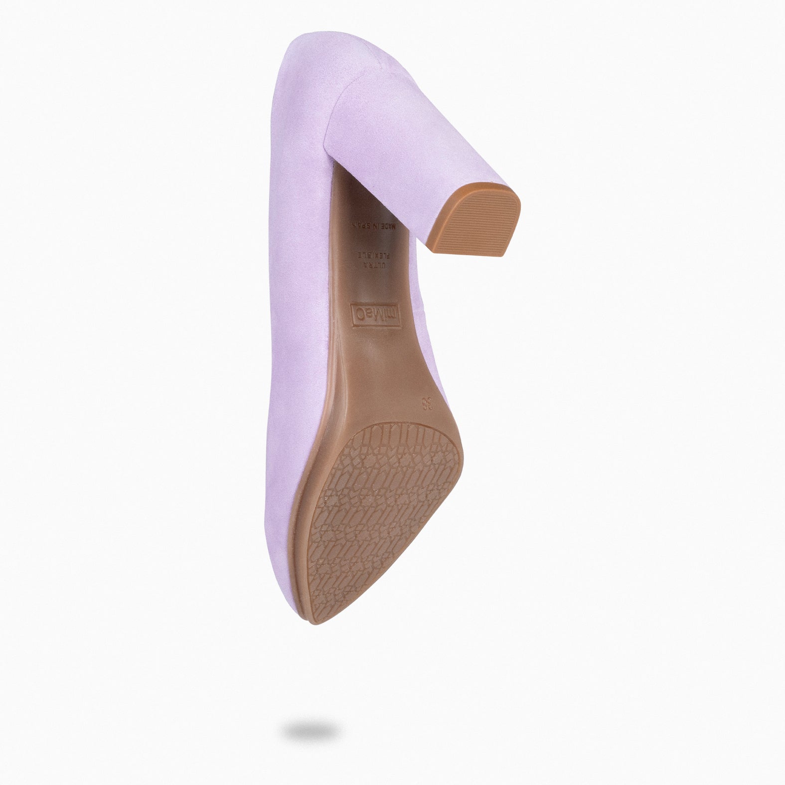 URBAN - Zapatos de tacón alto de ante LILA
