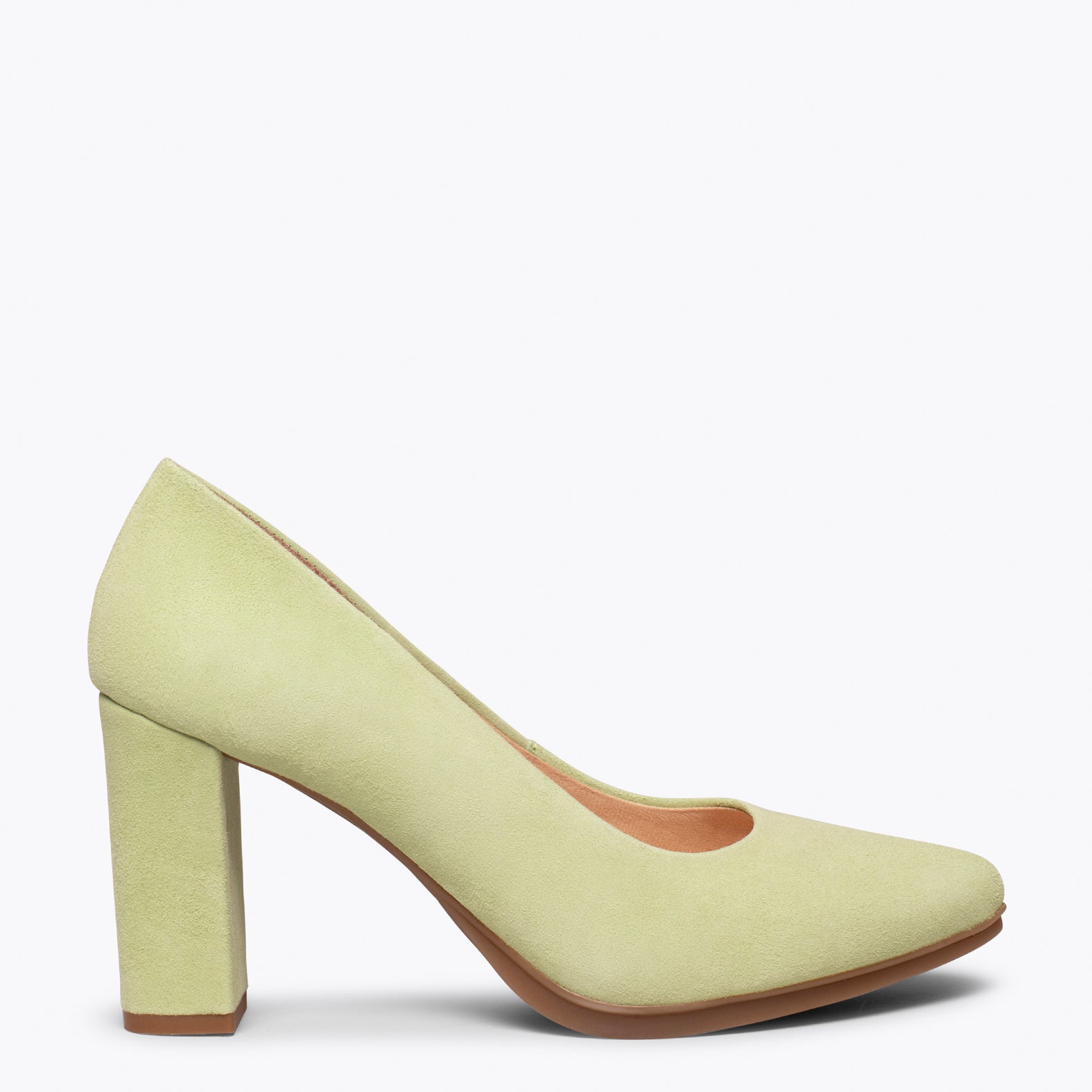 URBAN - Zapato de tacón alto VERDE MANZANA