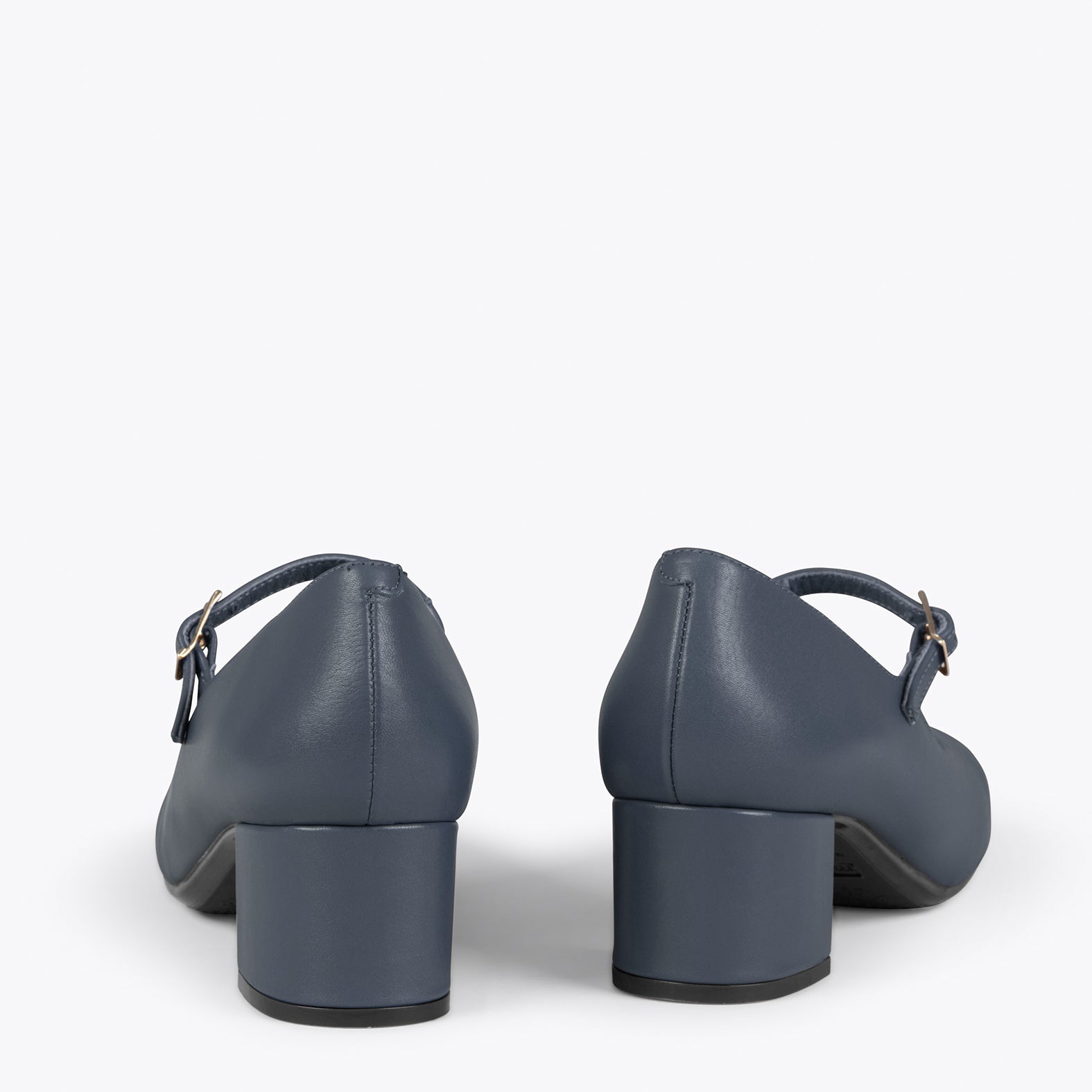 BELLA - Zapatos con pulsera y puntera cuadrada MARINO