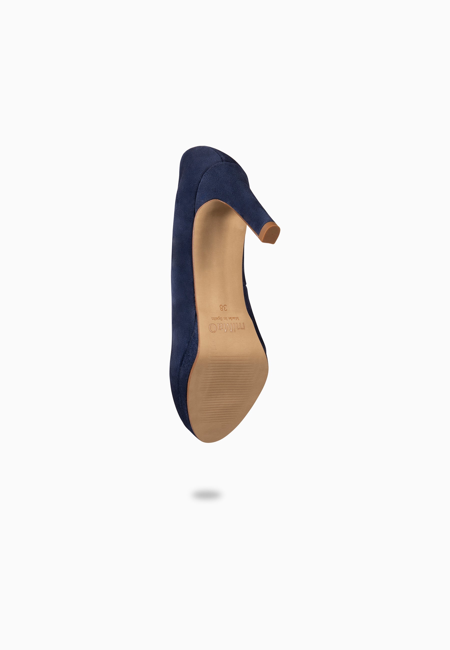 PLATAFORMA - Zapatos de tacón alto y plataforma MARINO