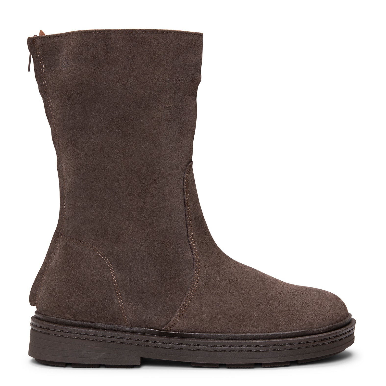 SNOW - Botines forrados de piel MARRON