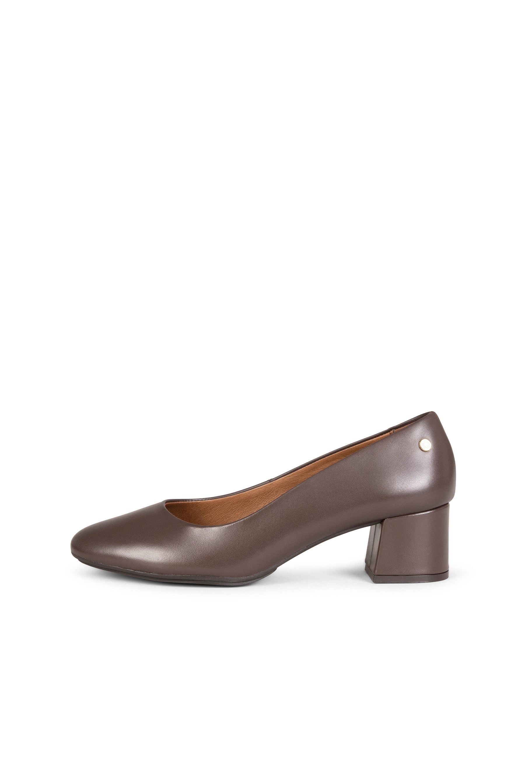 URBAN REDONDO SALÓN - Zapatos de tacón bajo de napa en MARRON