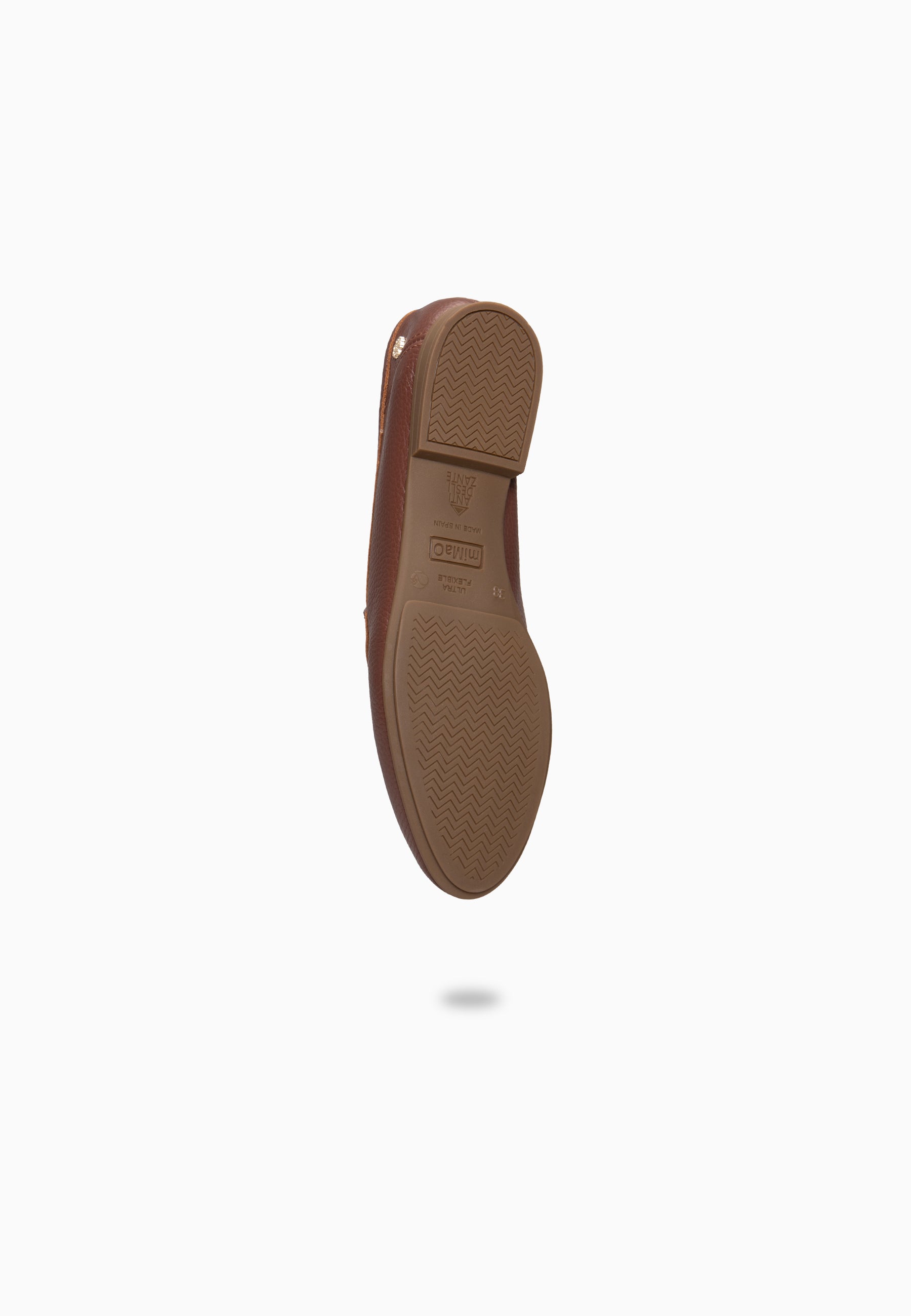 STYLE – Mocasines planos con adorno metalizado MARRÓN