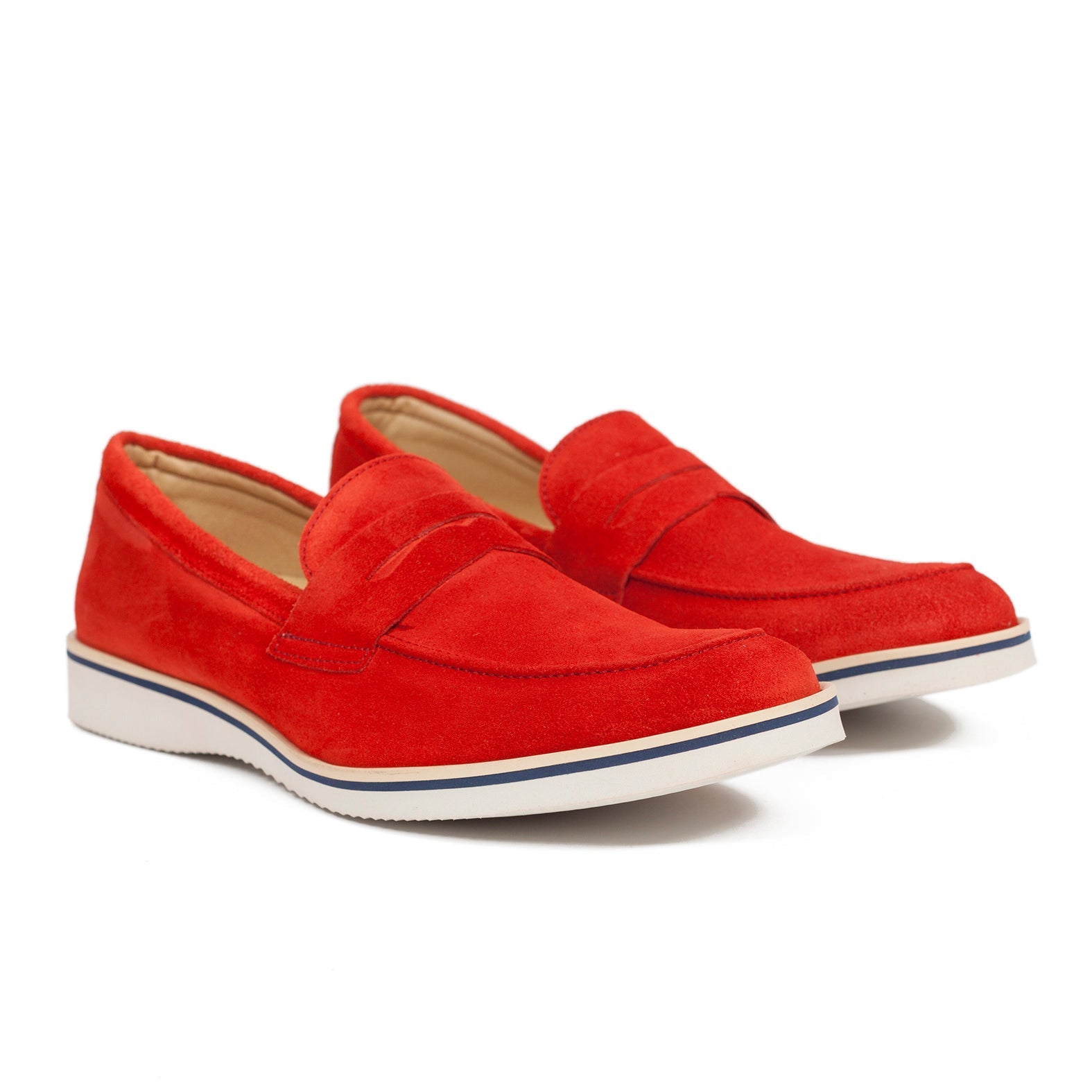 Zapato Mocasín hombre MEMORY FOAM Naranja