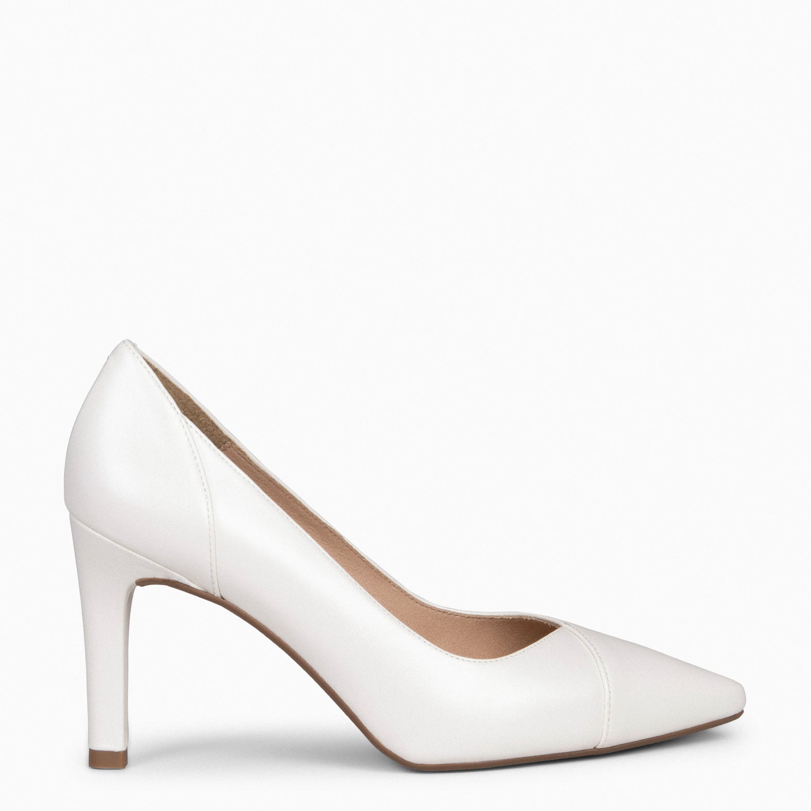 GLAM - Zapatos elegantes de tacón alto NACAR