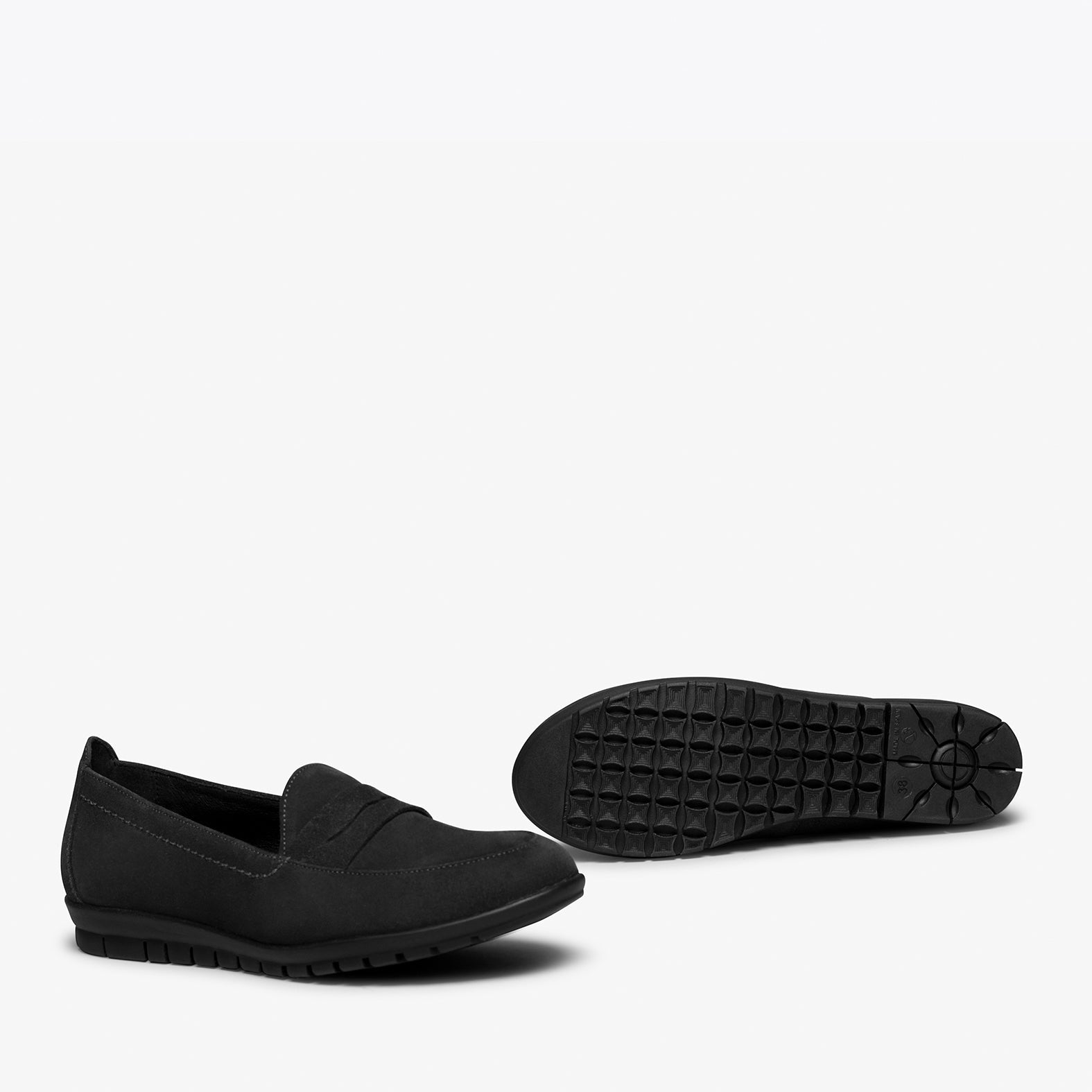 360- Mocasín con antifaz NEGRO