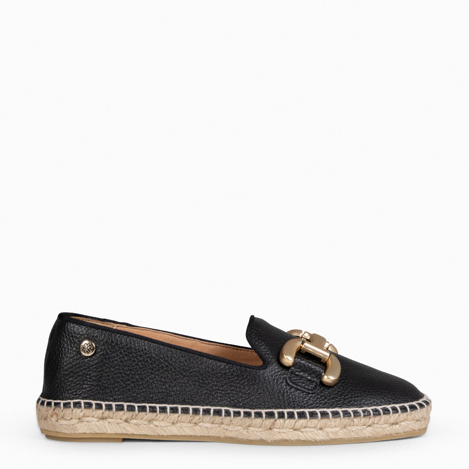 MERAYA - ALPARGATA ELEGANTE NEGRO