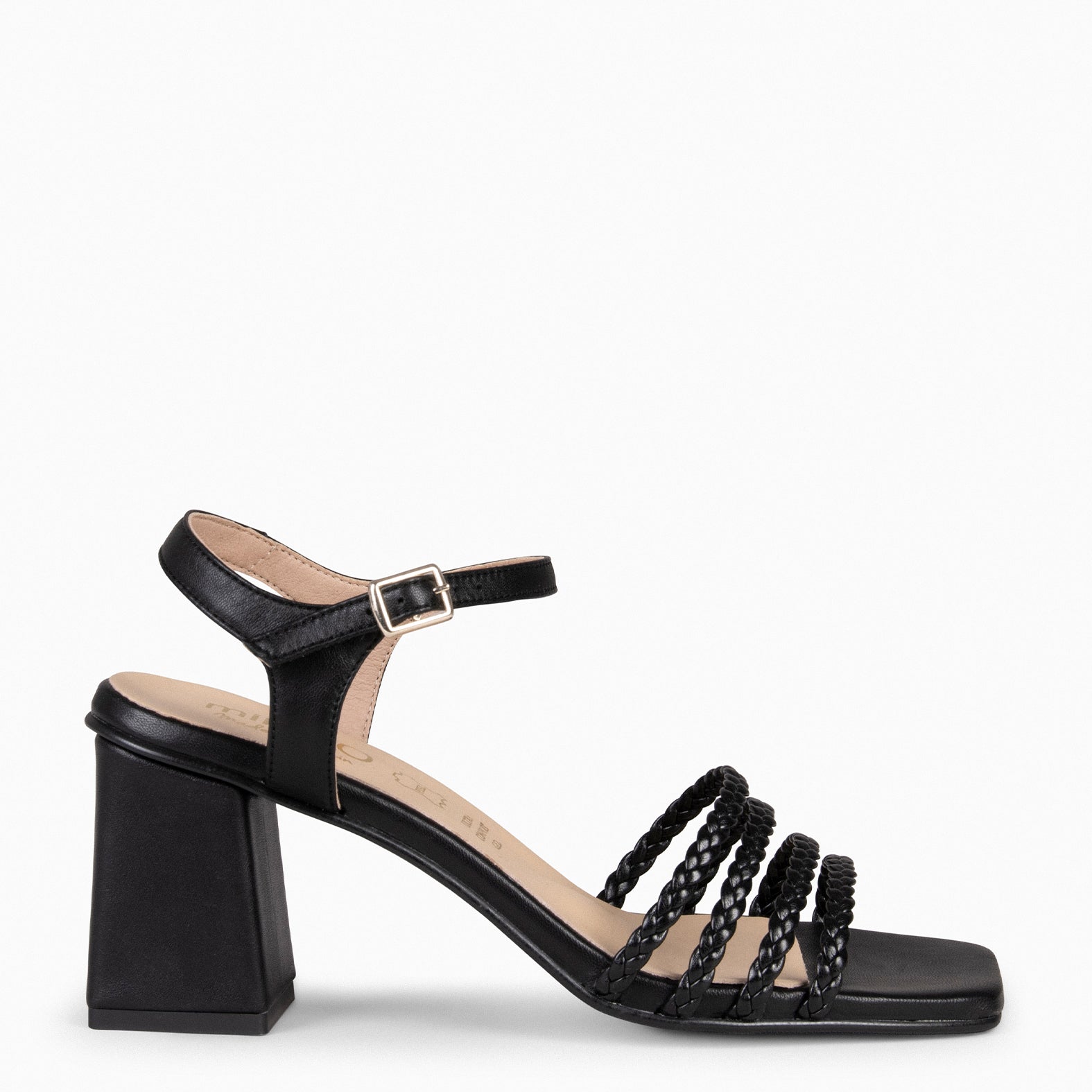 TINA - Sandalias elegantes para fiesta NEGRO