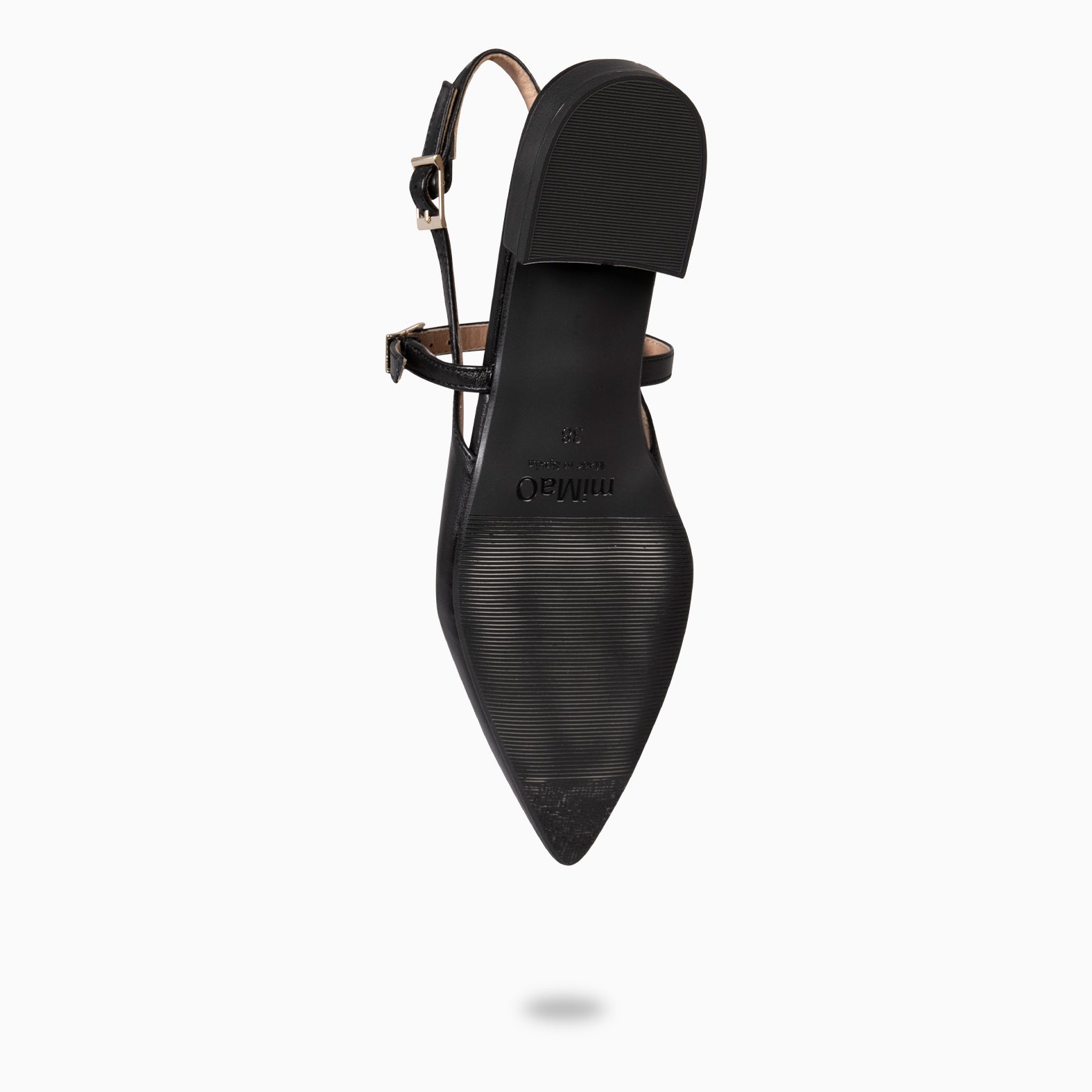 EVA - ZAPATOS ELEGANTES DESTALONADOS NEGRO