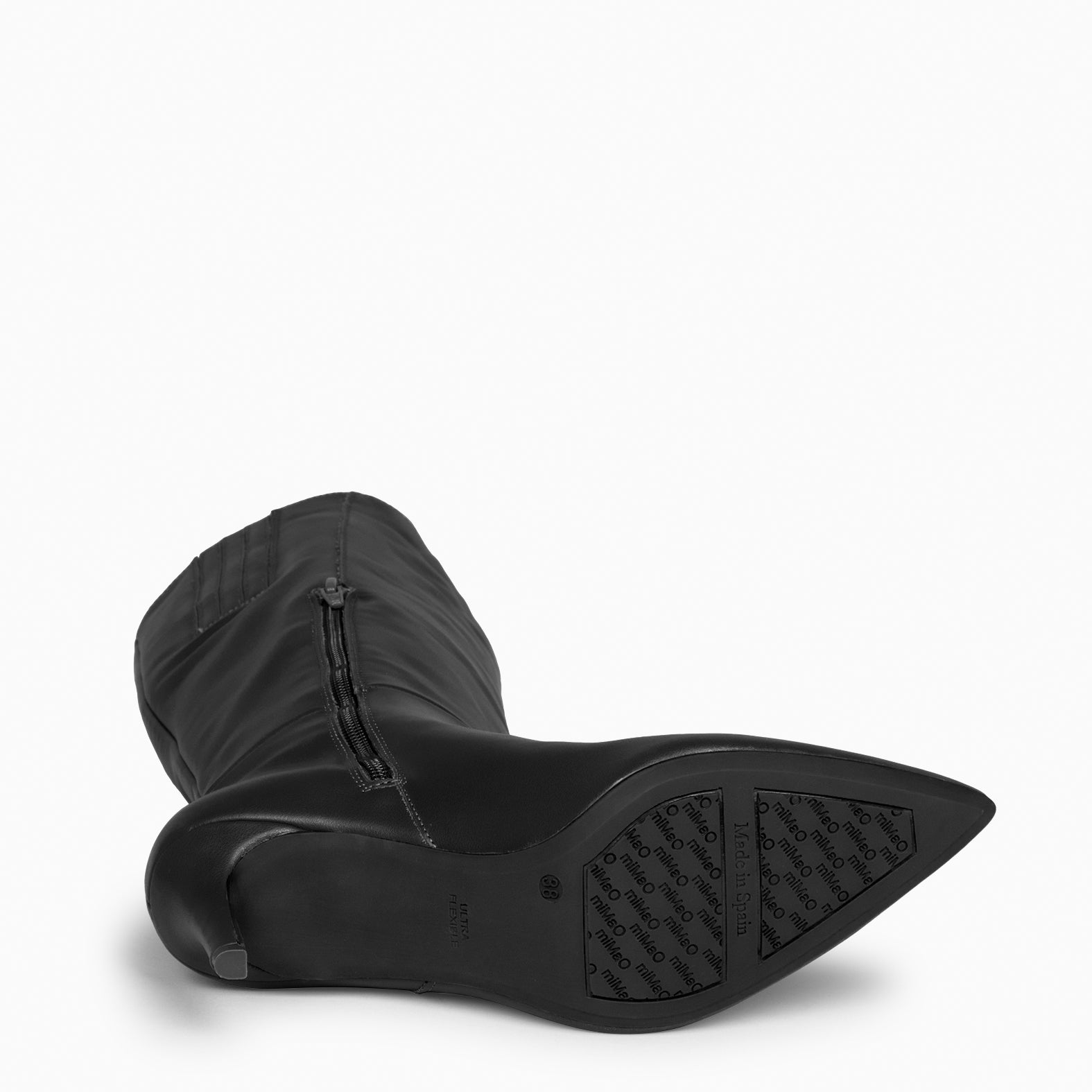MANHATTAN - Botas altas de tacón fino NEGRO