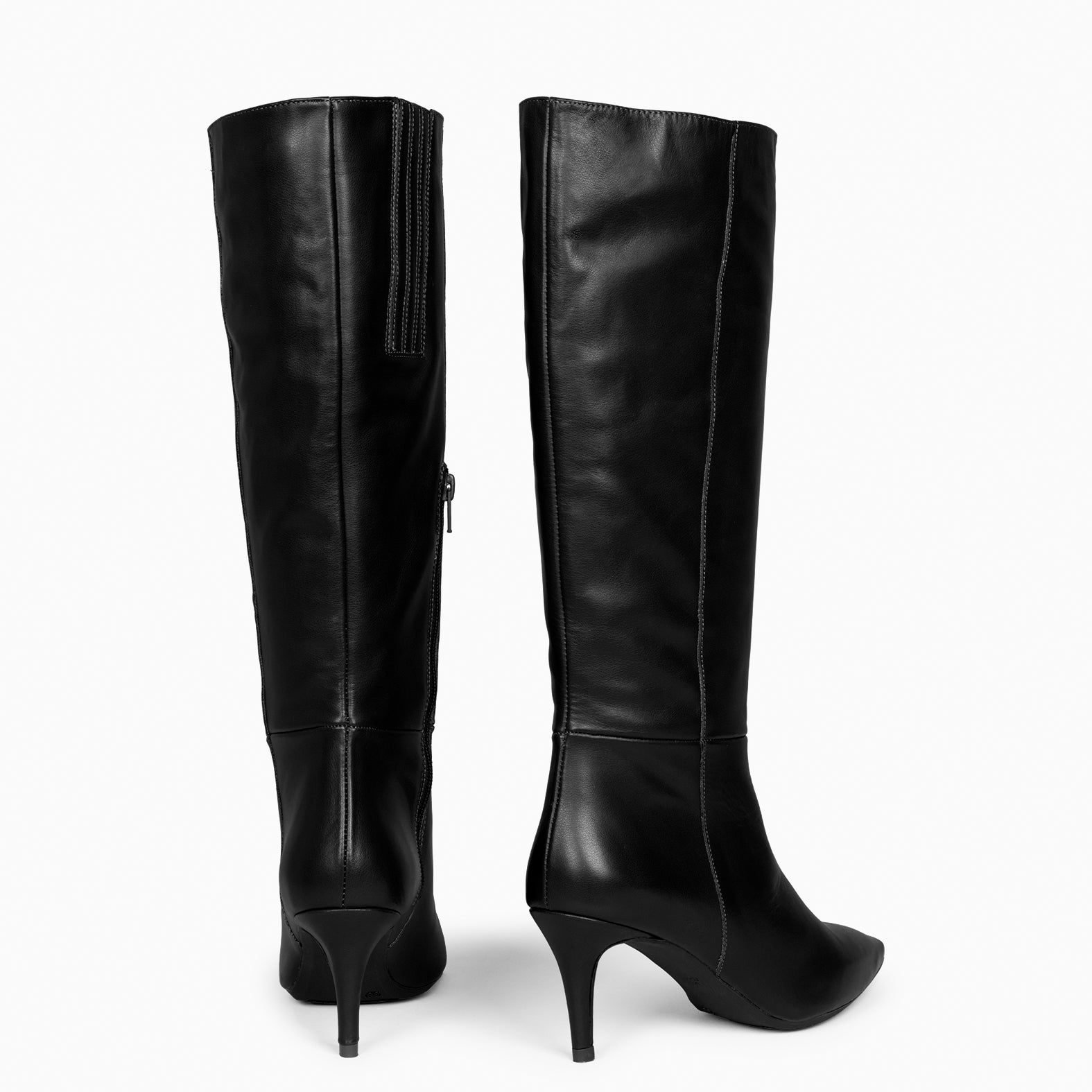 MANHATTAN - Botas altas de tacón fino NEGRO