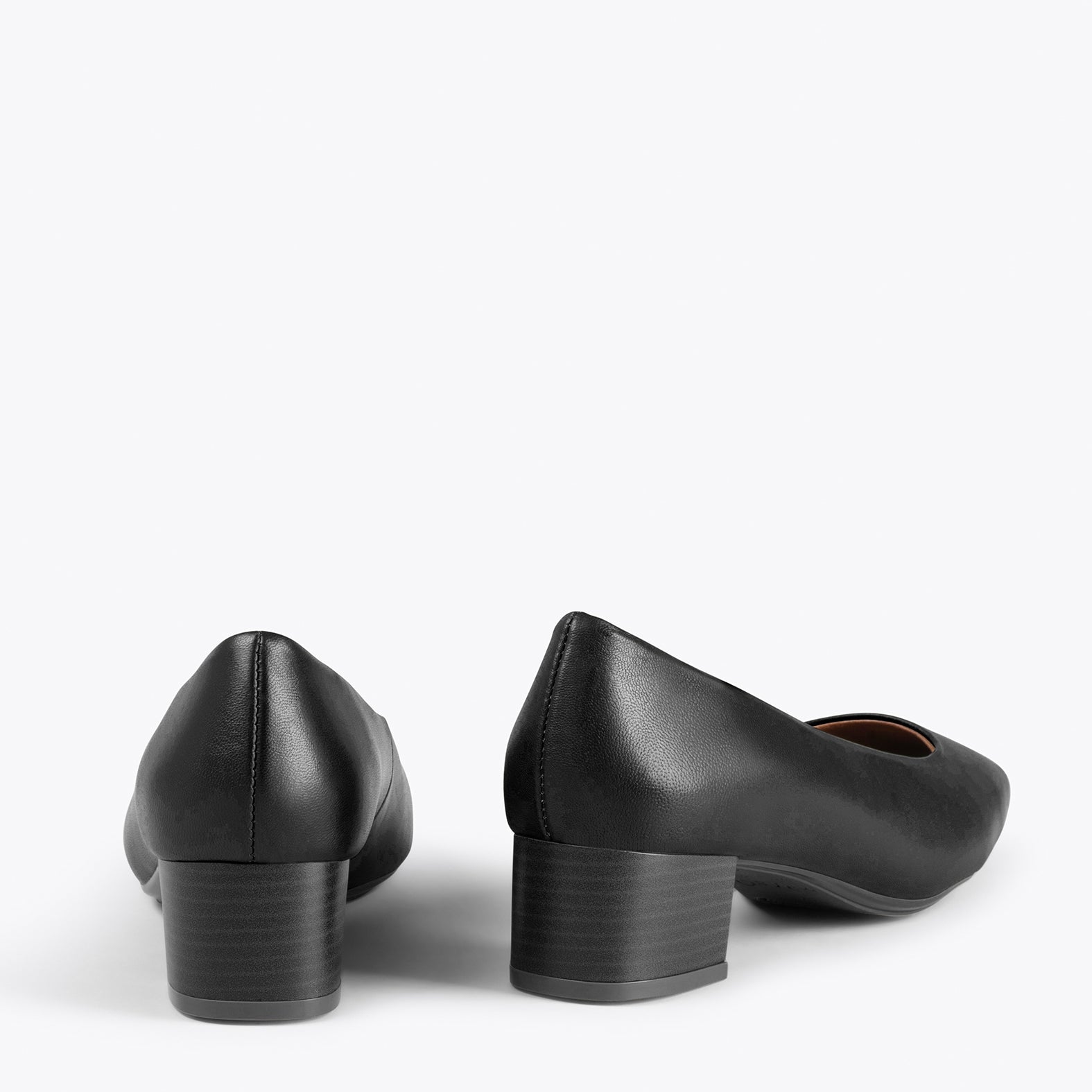 URBAN LADY - Zapatos de tacón bajo de napa NEGRO