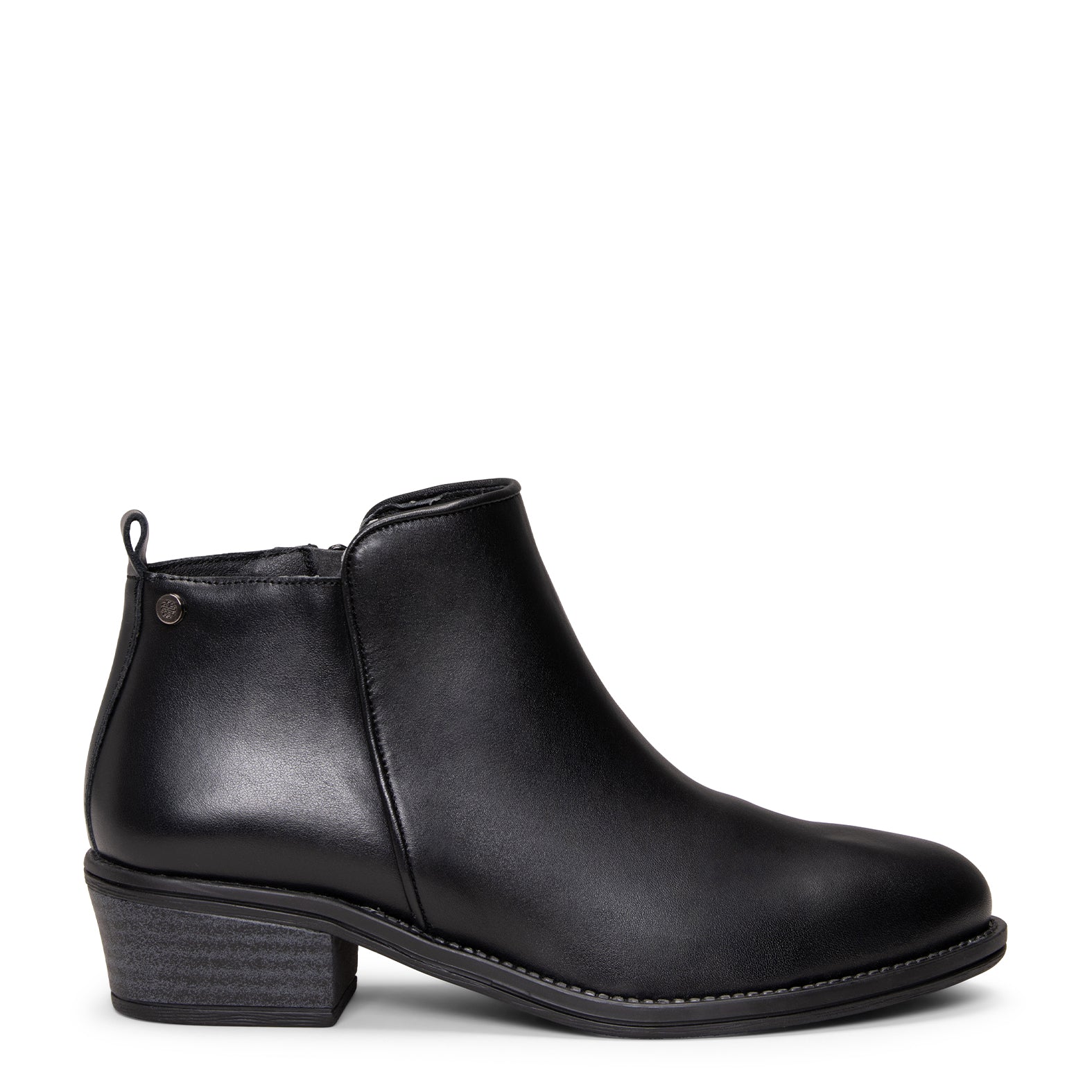 BALTIMORE - BOTINES DE CAÑA BAJA NEGRO