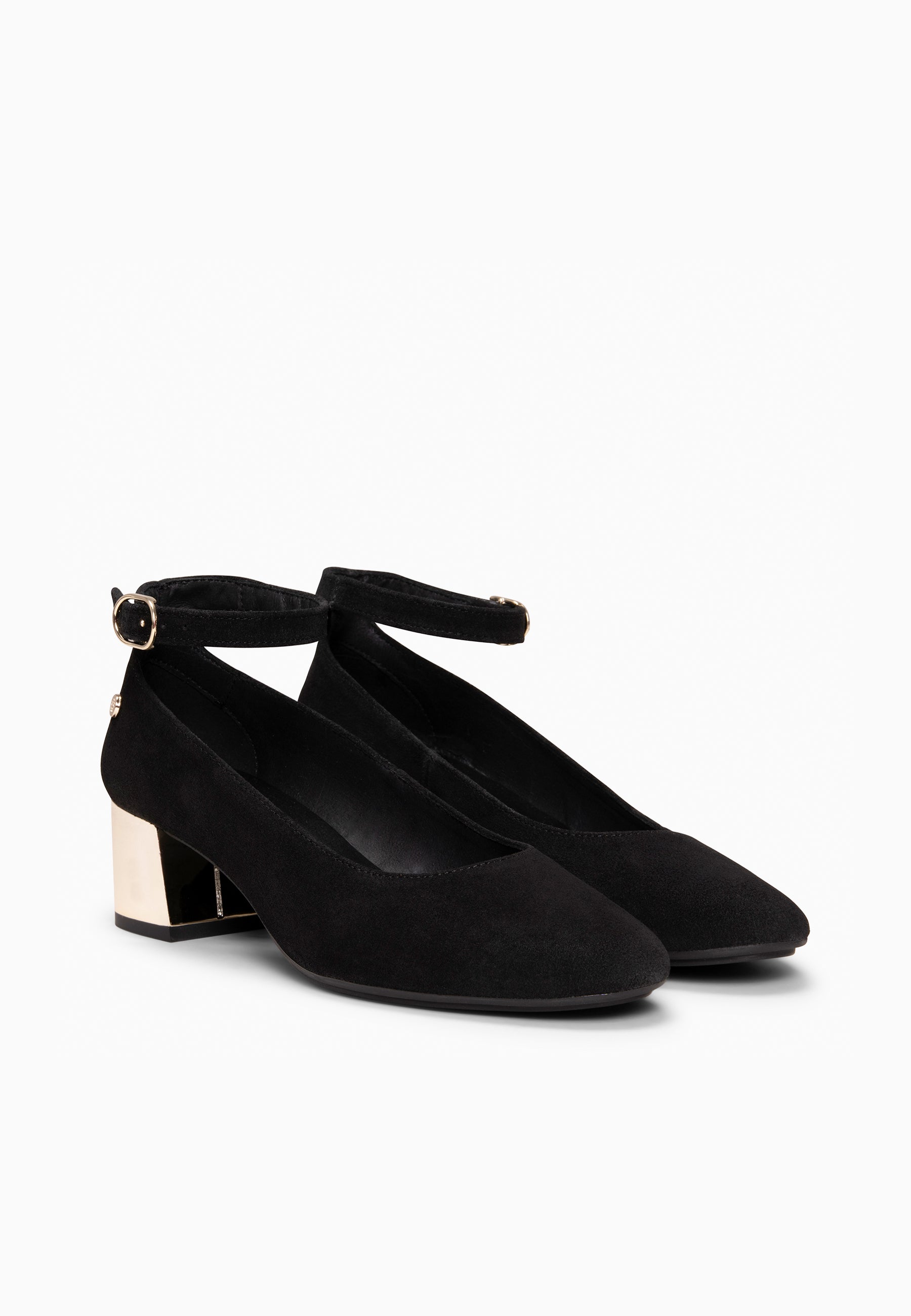 URBAN STAR - Zapato de tacón medio NEGRO