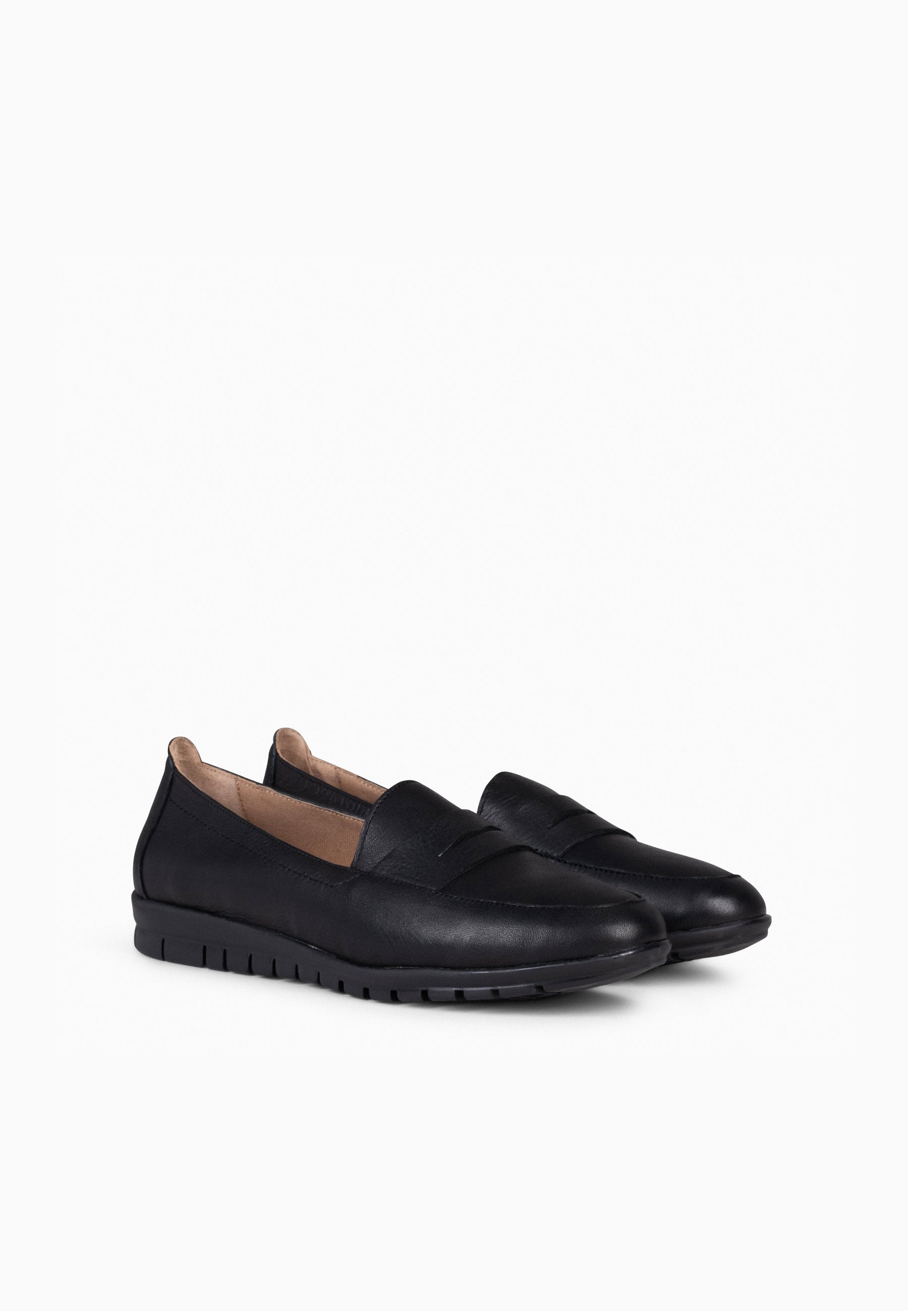 360 - Mocasines con antifaz NEGRO