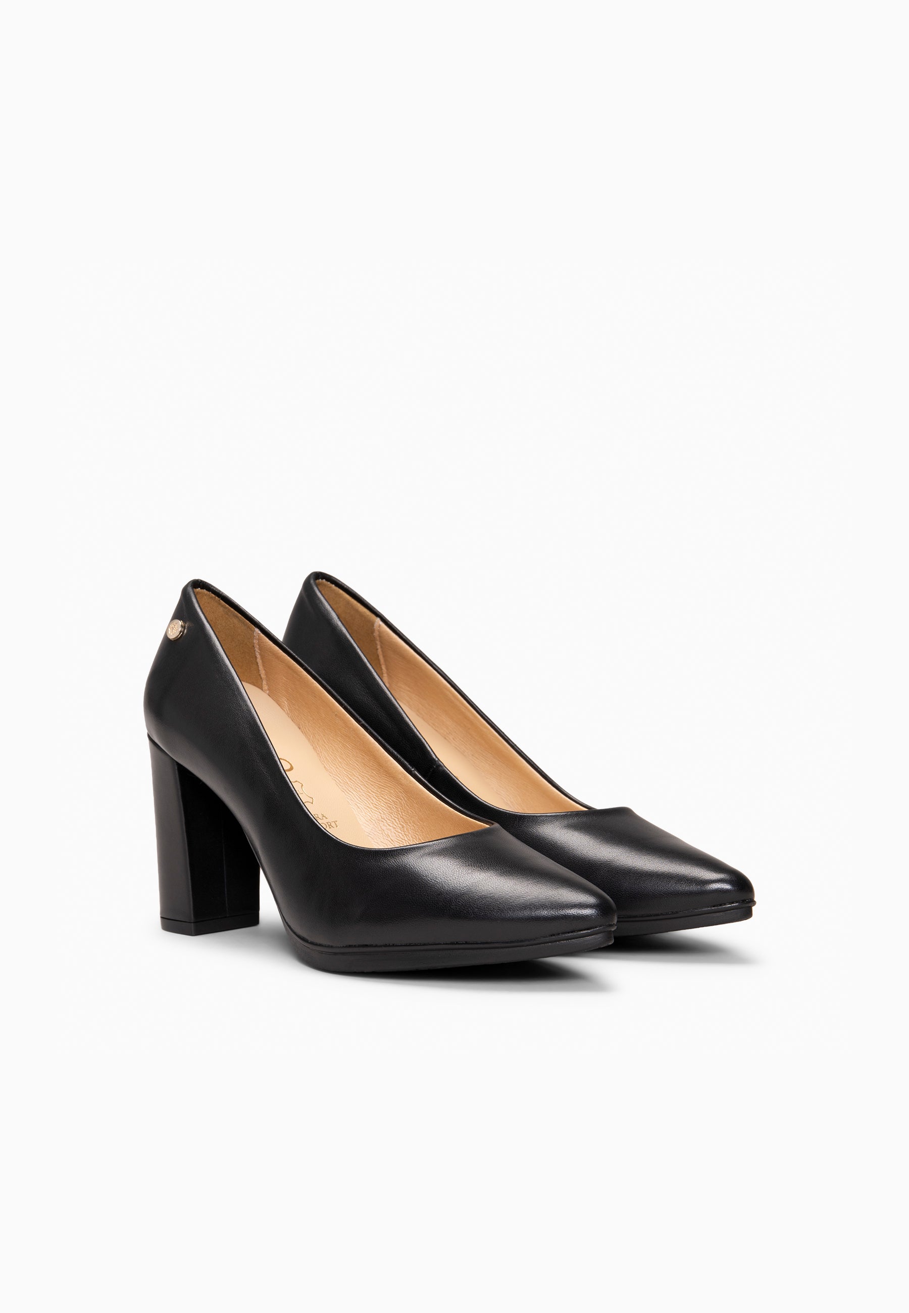 URBAN SALÓN - Zapatos de tacón alto de napa NEGRO